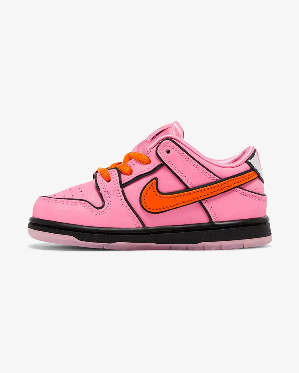 NIKE X THE POWERPUFF GIRLS NIKE SB DUNK BLOSSOM PINK TODDLER (NEW)