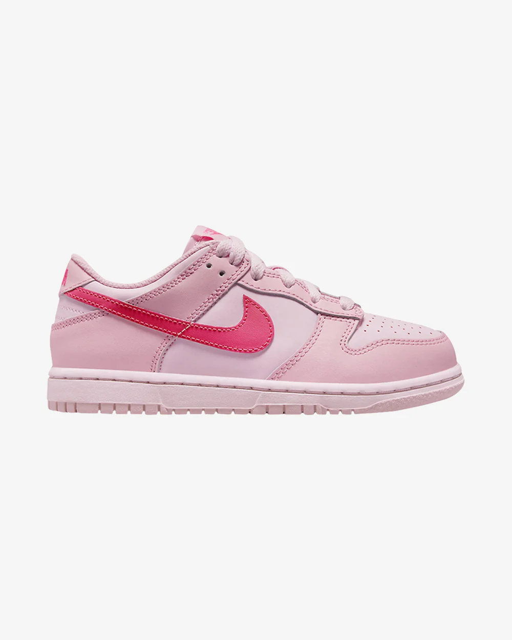 NIKE DUNK LOW PRESCHOOL TRIPLE PINK