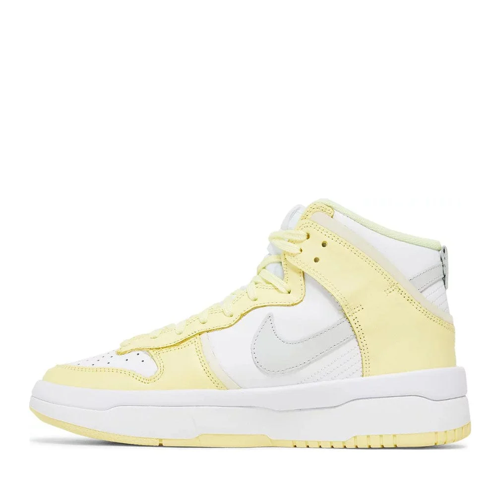NIKE DUNK HIGH UP LIGHT LEMON YELLOW -