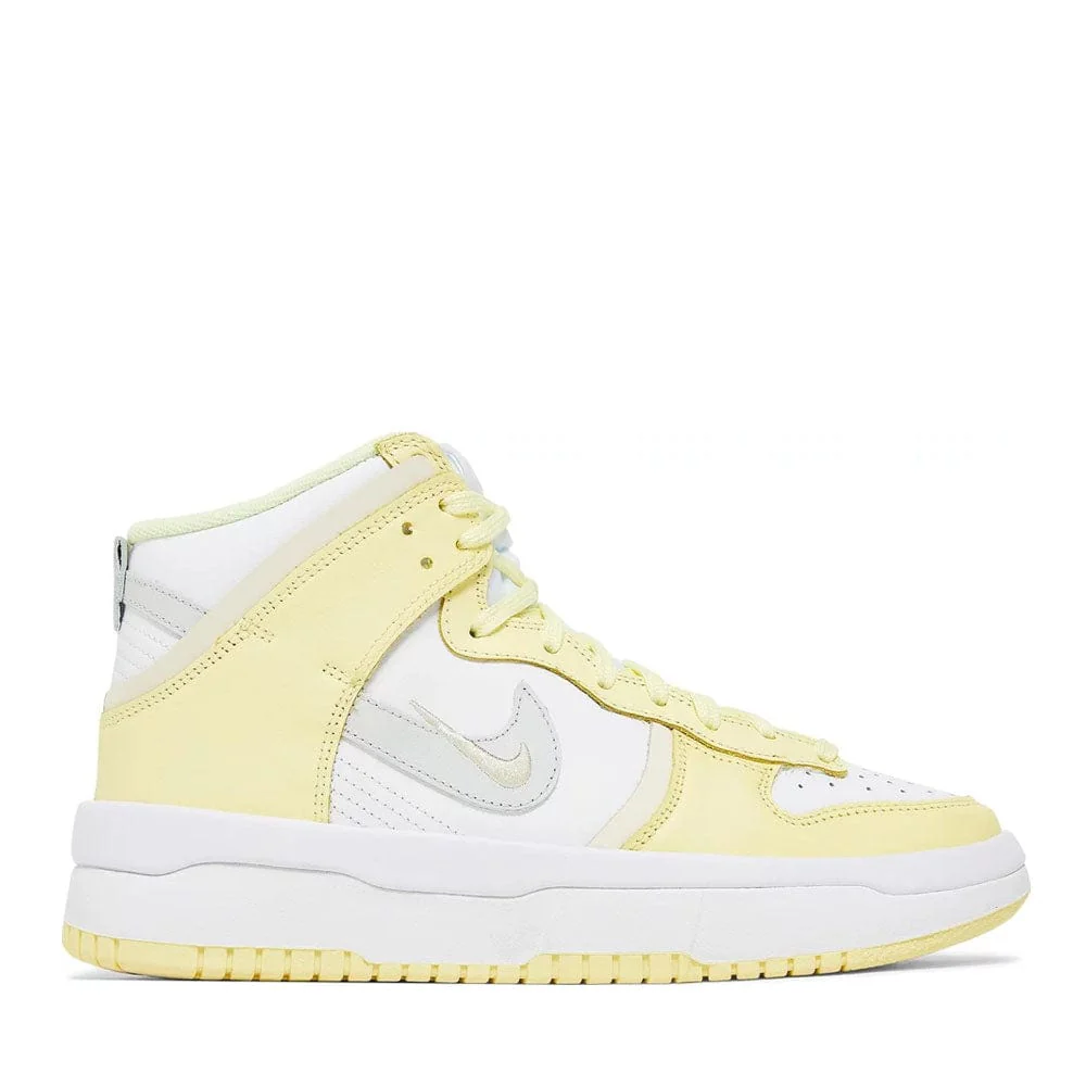 NIKE DUNK HIGH UP LIGHT LEMON YELLOW -