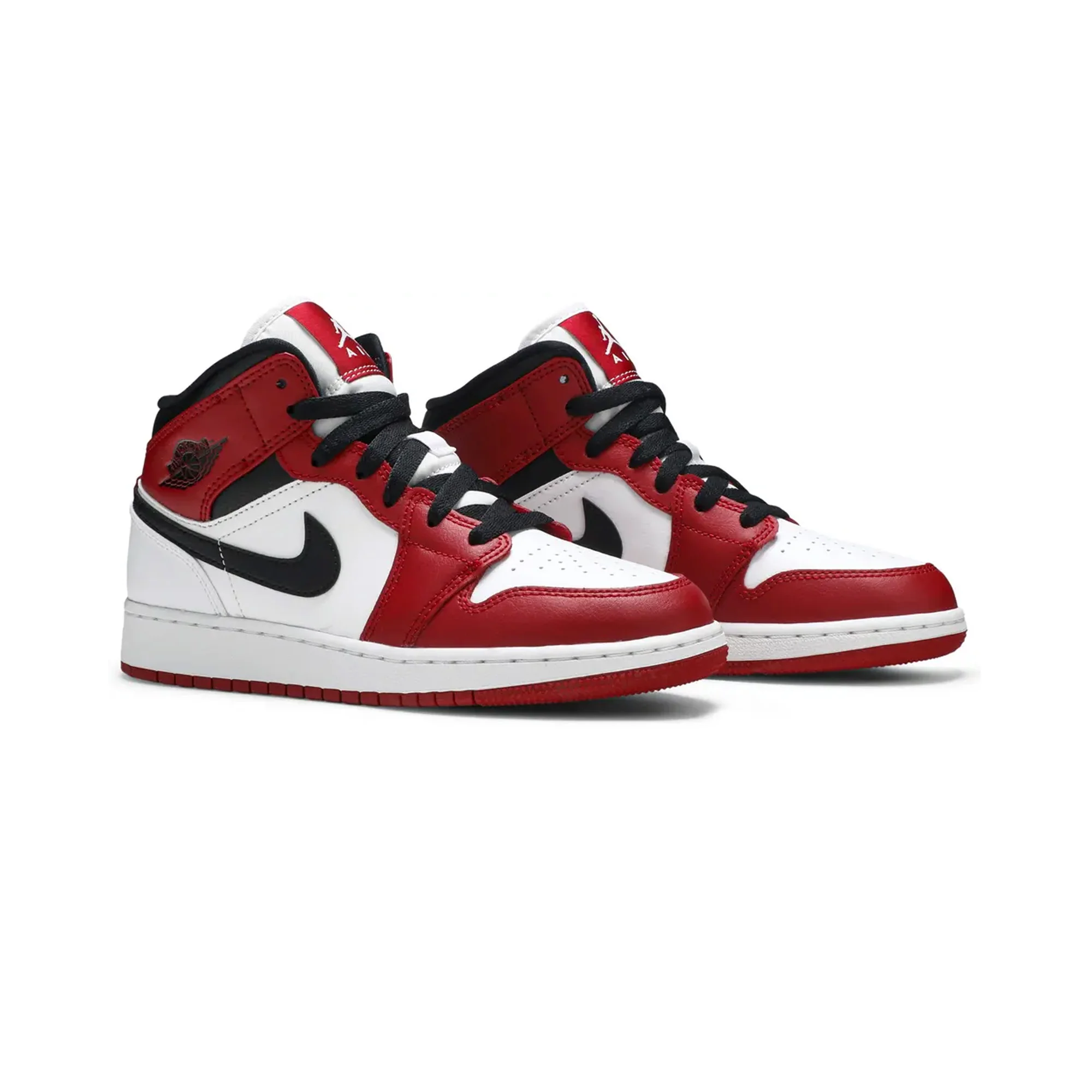 Air Jordan 1 Mid 'Chicago White Heel' GS