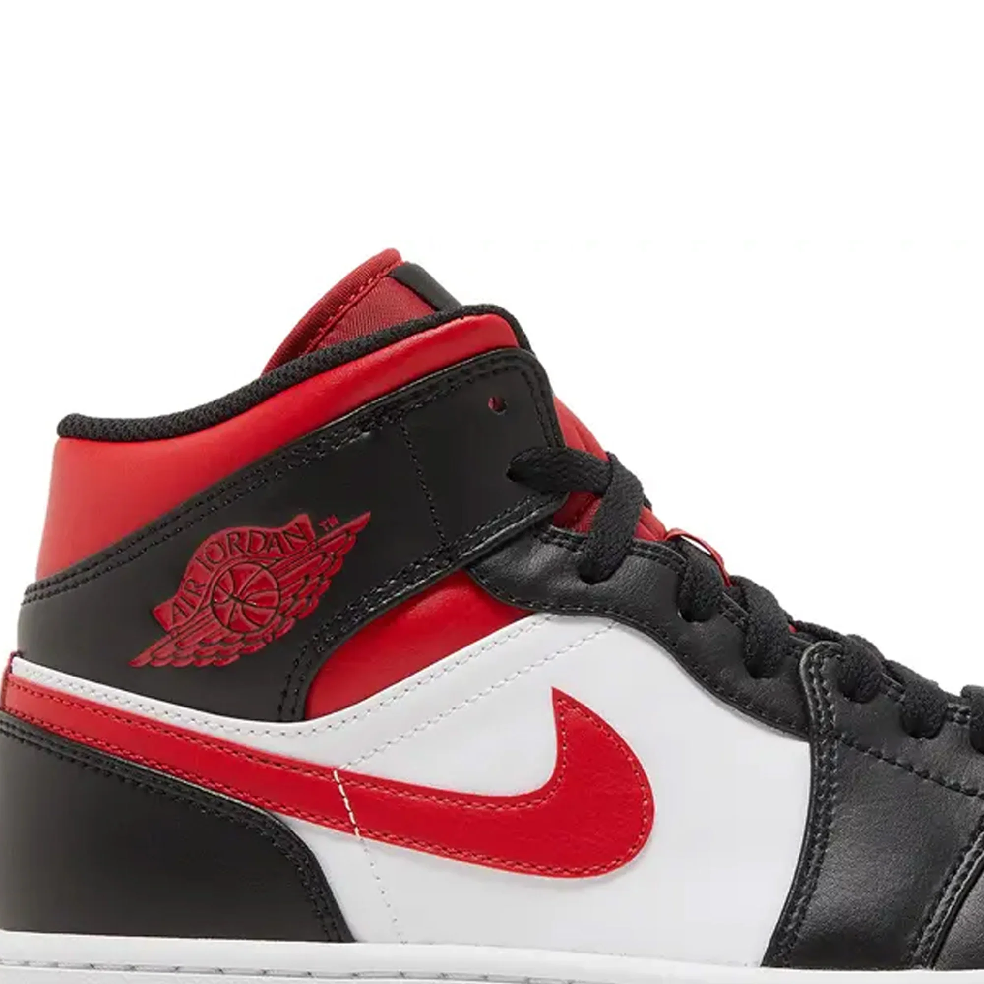Air Jordan 1 Mid 'Bred Toe' (New)