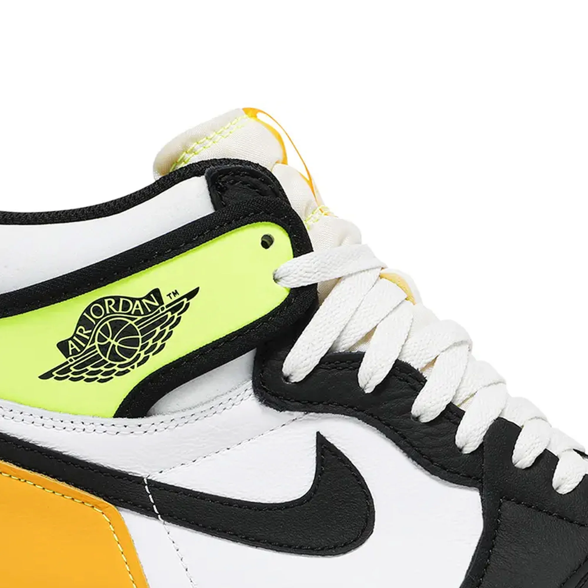 Air Jordan 1 Retro High 'White Black Volt University Gold' (2021)