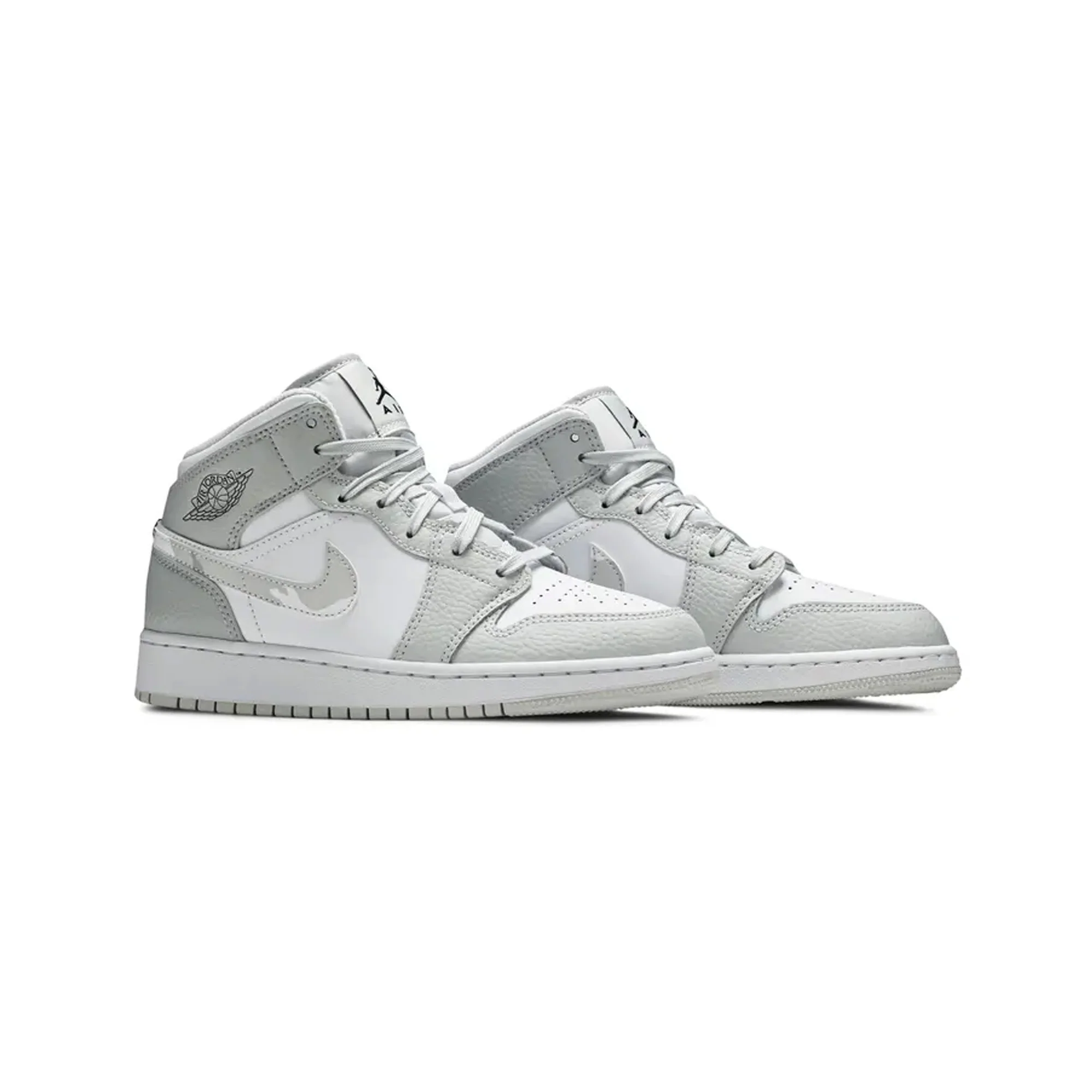 Air Jordan 1 Mid 'White Camo' GS