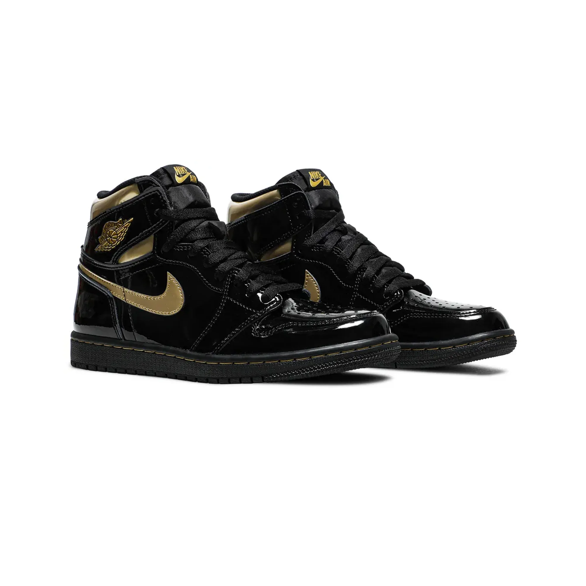 Air Jordan 1 High 'Black Metallic Gold'