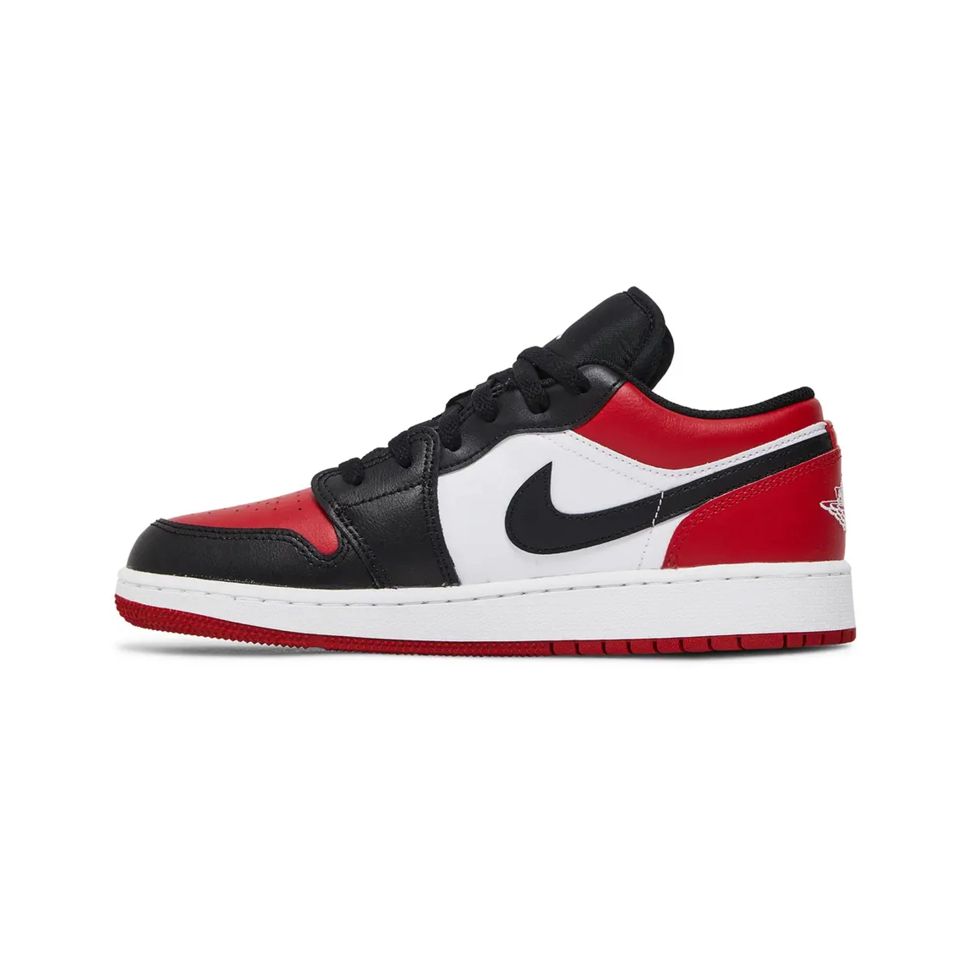 Air Jordan 1 Low 'Bred Toe' GS (2021)