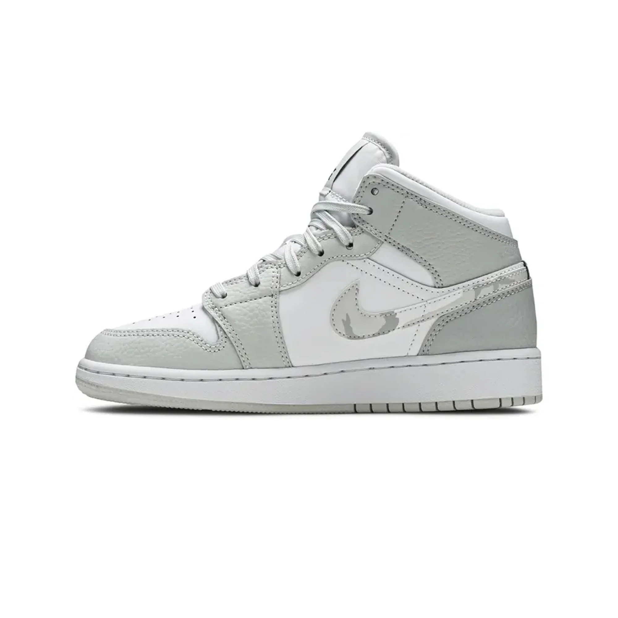 Air Jordan 1 Mid 'White Camo' GS