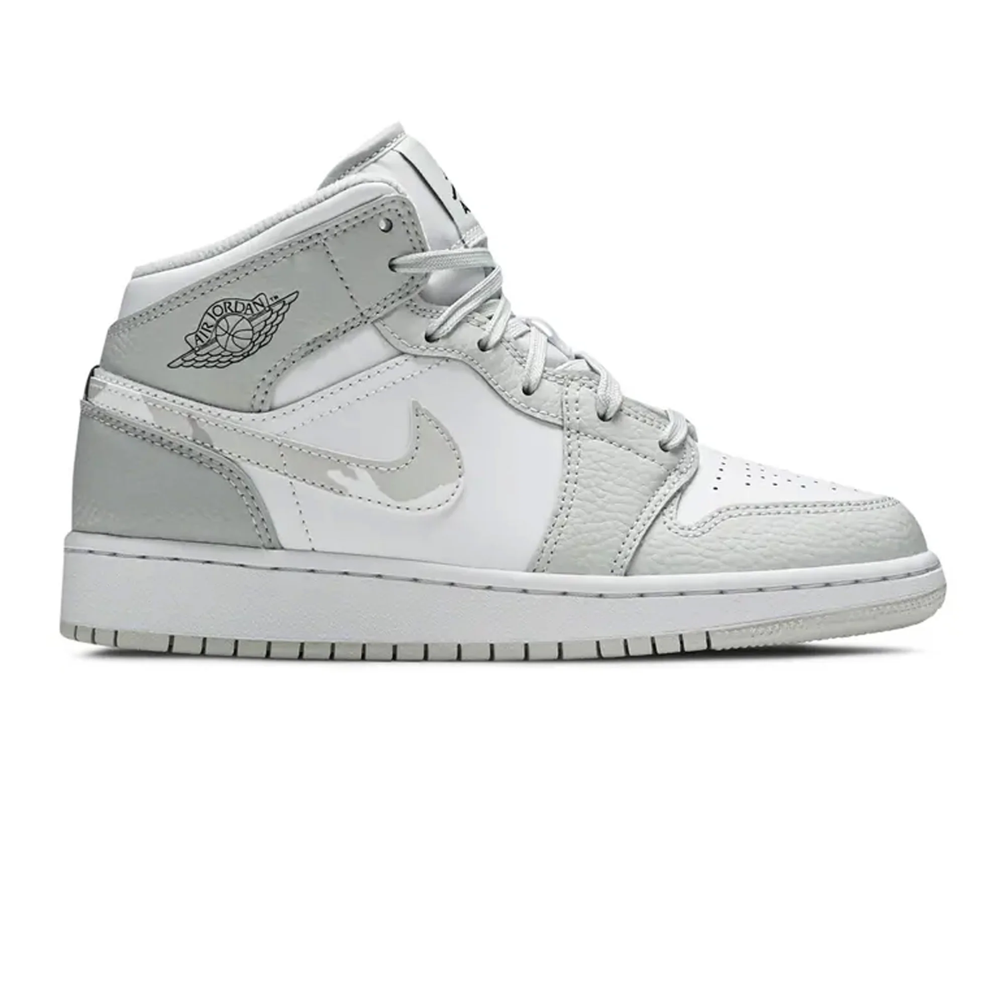 Air Jordan 1 Mid 'White Camo' GS