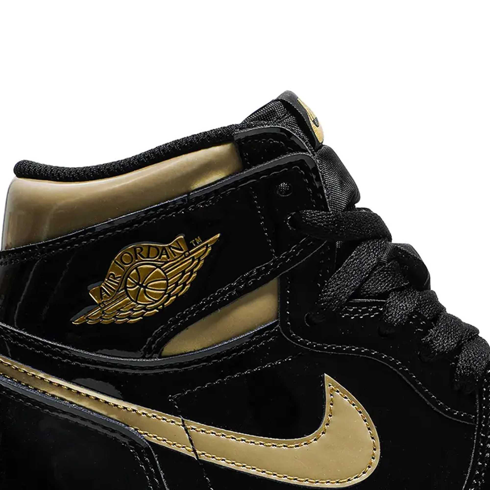 Air Jordan 1 High 'Black Metallic Gold'