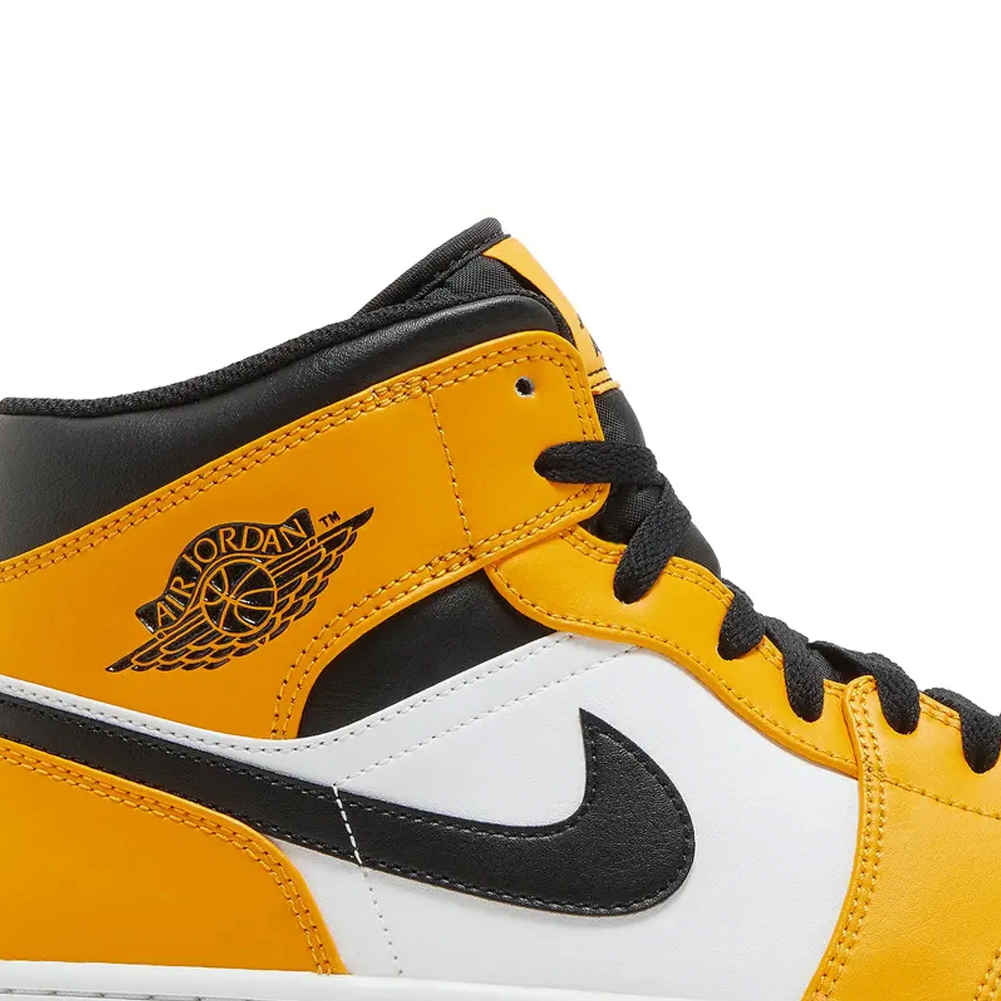 Air Jordan 1 Mid 'Yellow Black White' (2022)