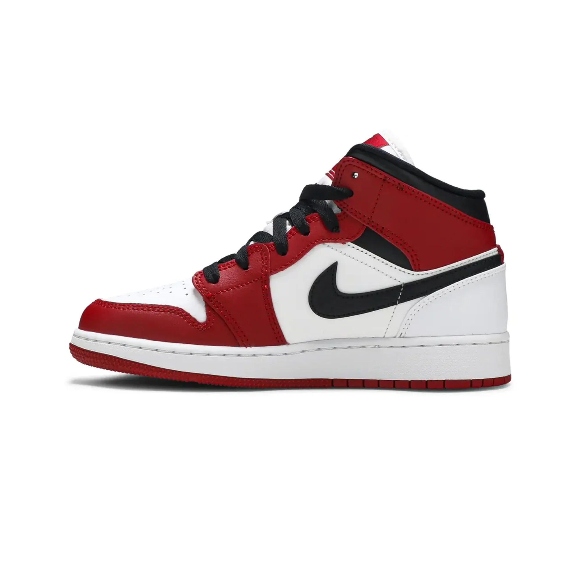 Air Jordan 1 Mid 'Chicago White Heel' GS