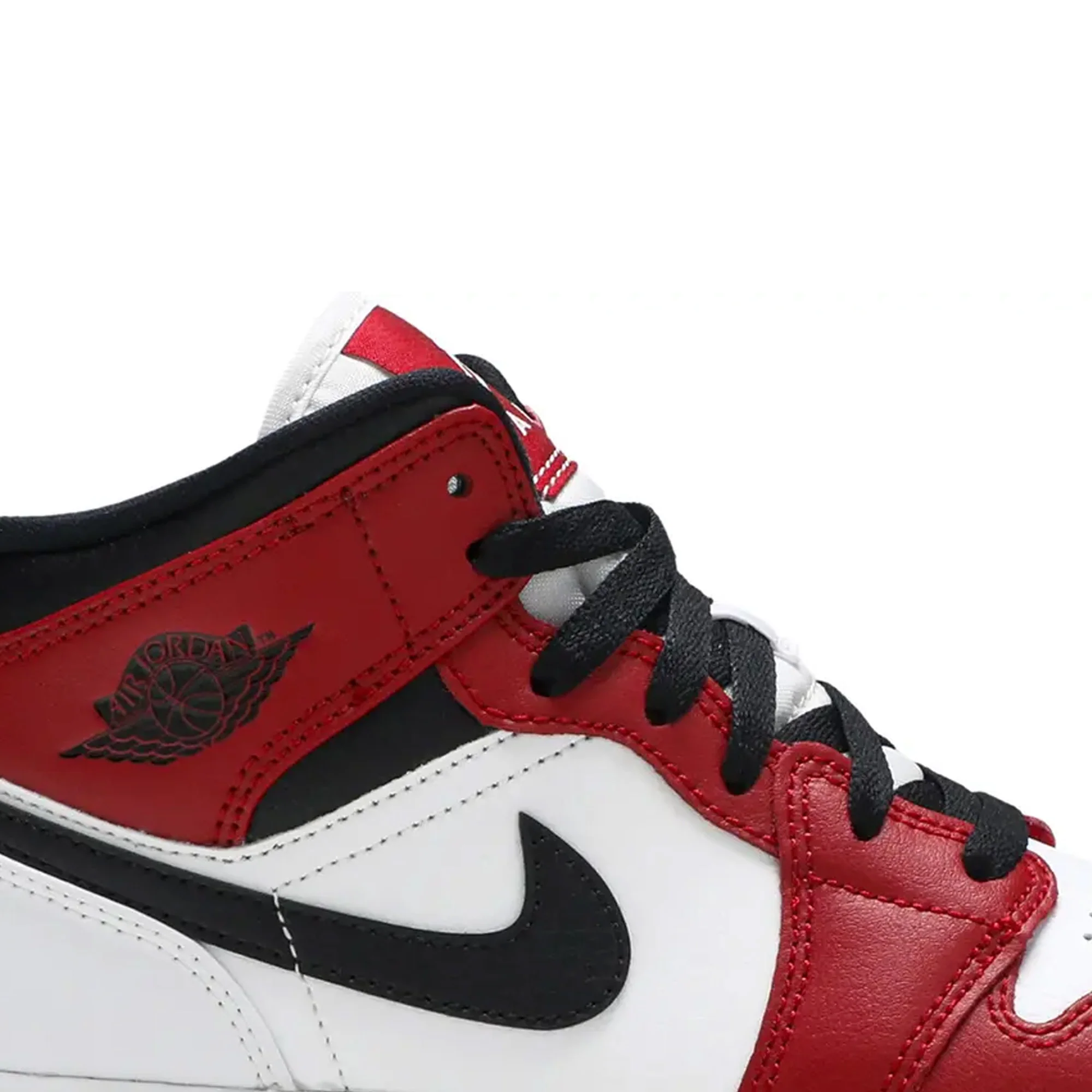 Air Jordan 1 Mid 'Chicago White Heel' GS