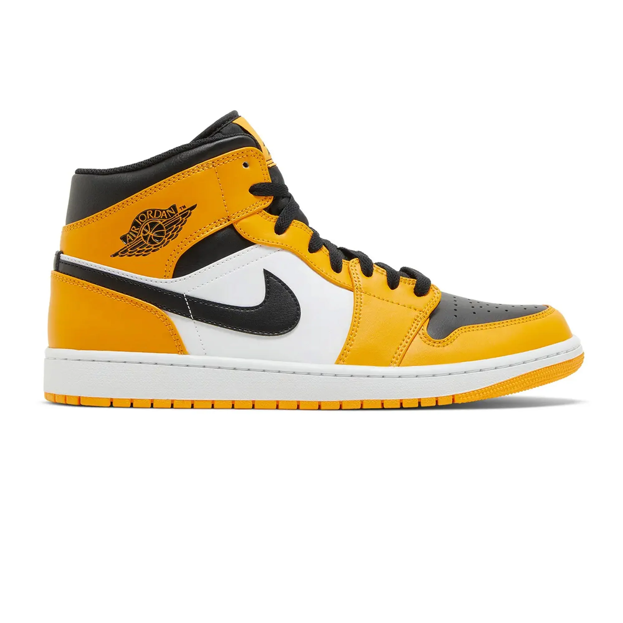 Air Jordan 1 Mid 'Yellow Black White' (2022)