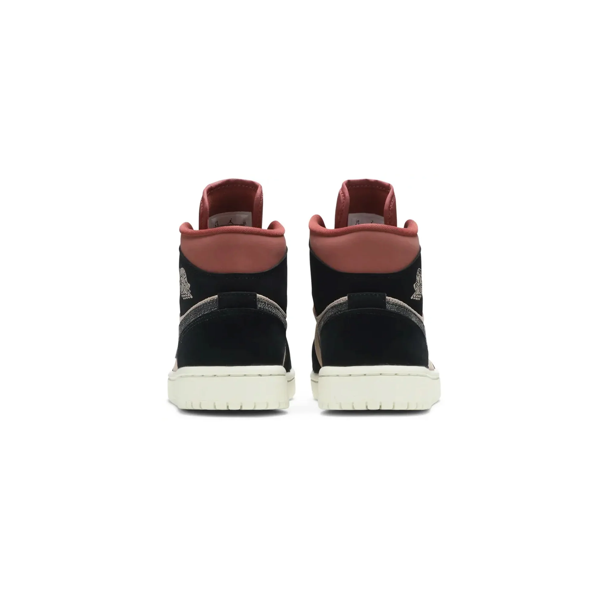 Air Jordan 1 Mid W 'Burgundy Dusty Pink'