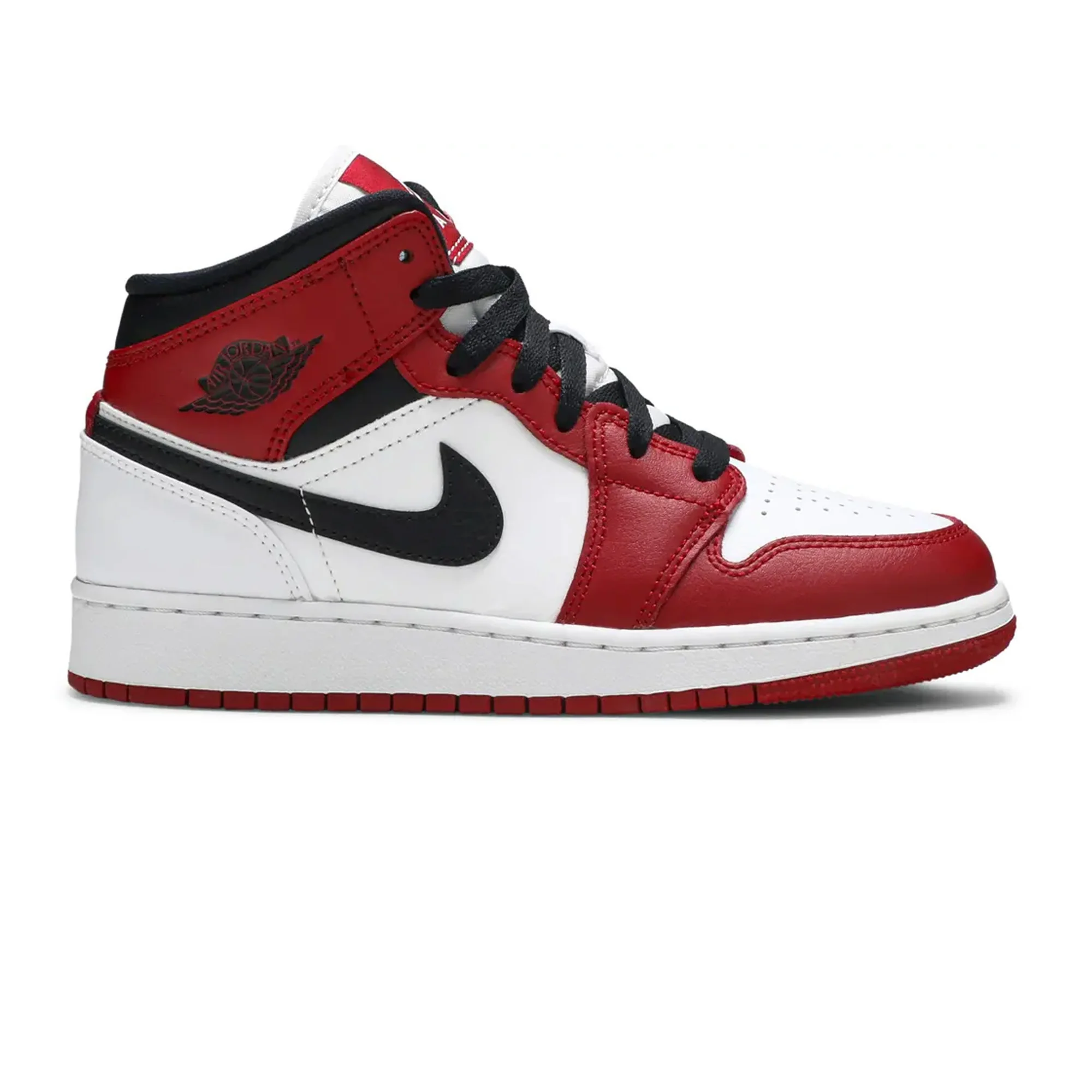Air Jordan 1 Mid 'Chicago White Heel' GS