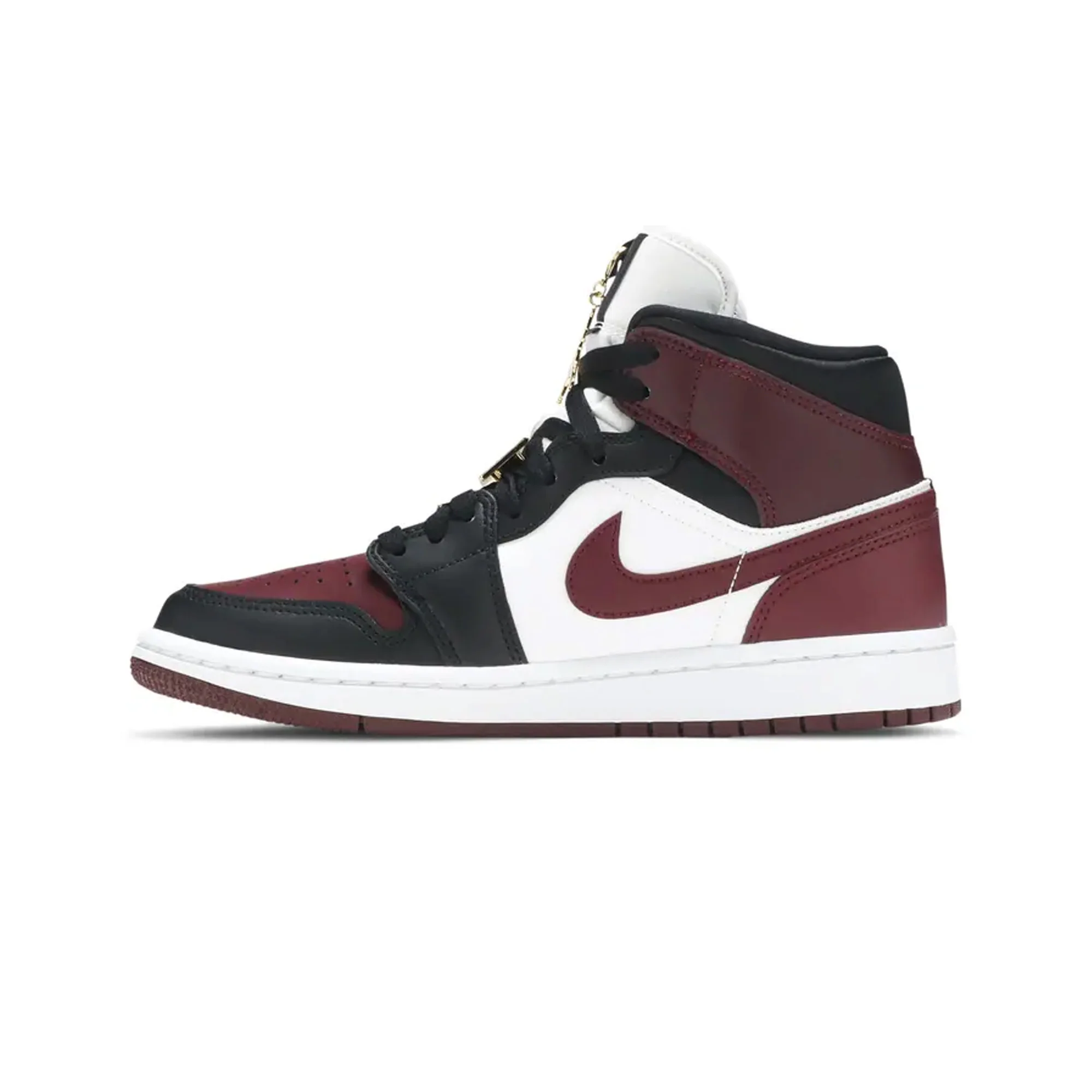 Air Jordan 1 Mid W SE 'Black Dark Beetroot'