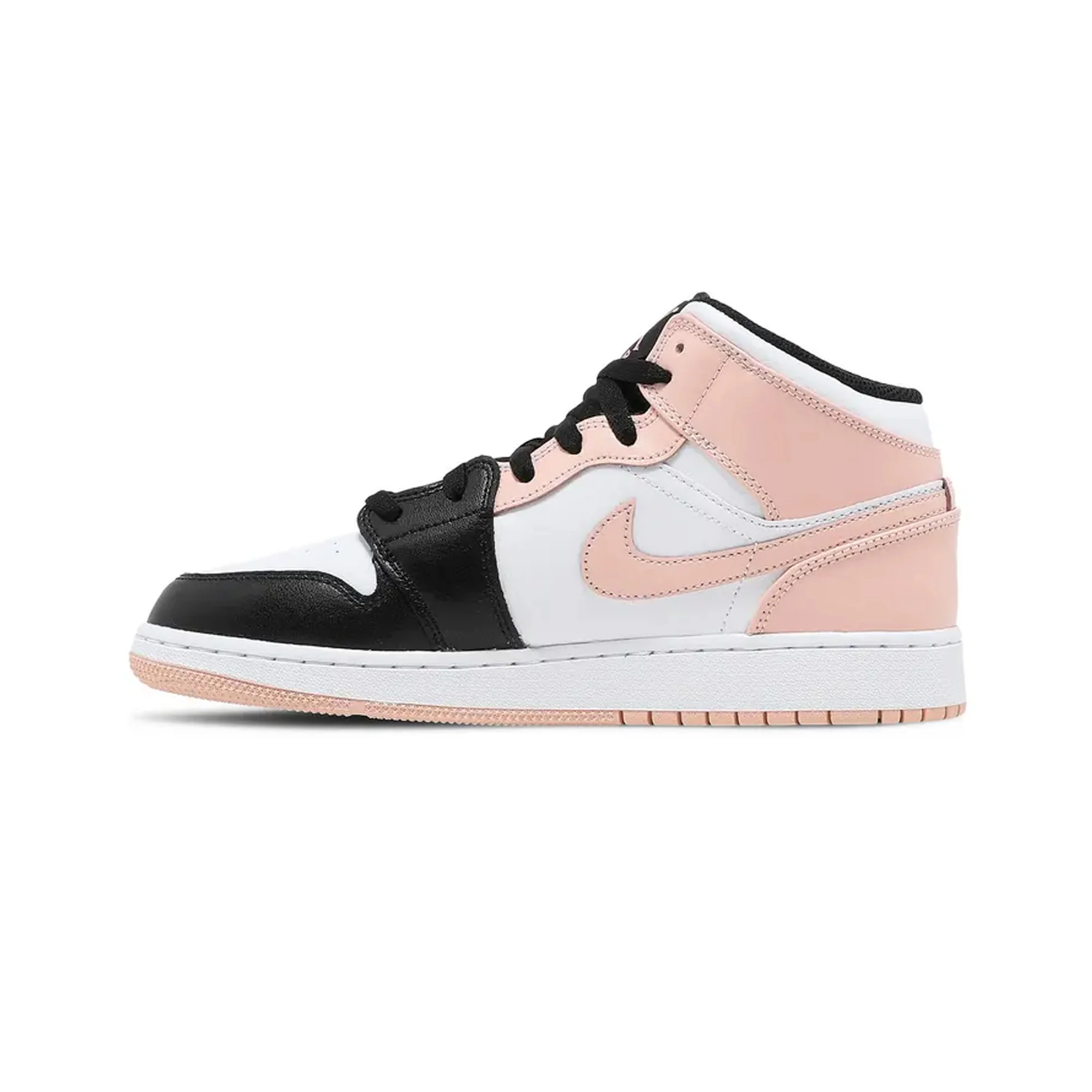 Air Jordan 1 Mid 'Crimson Tint Toe' GS