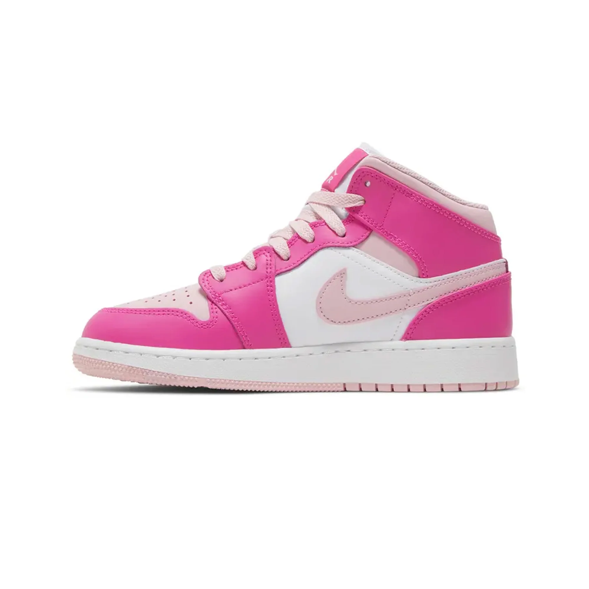 Air Jordan 1 Mid 'Fierce Pink' GS