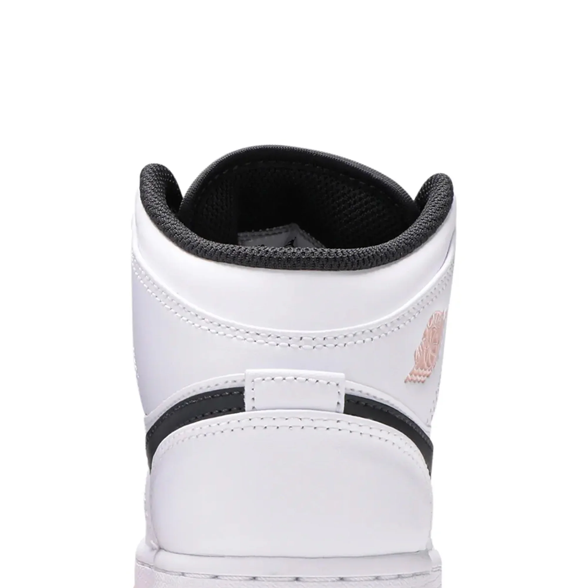 Air Jordan 1 Mid GS 'White Arctic Orange'