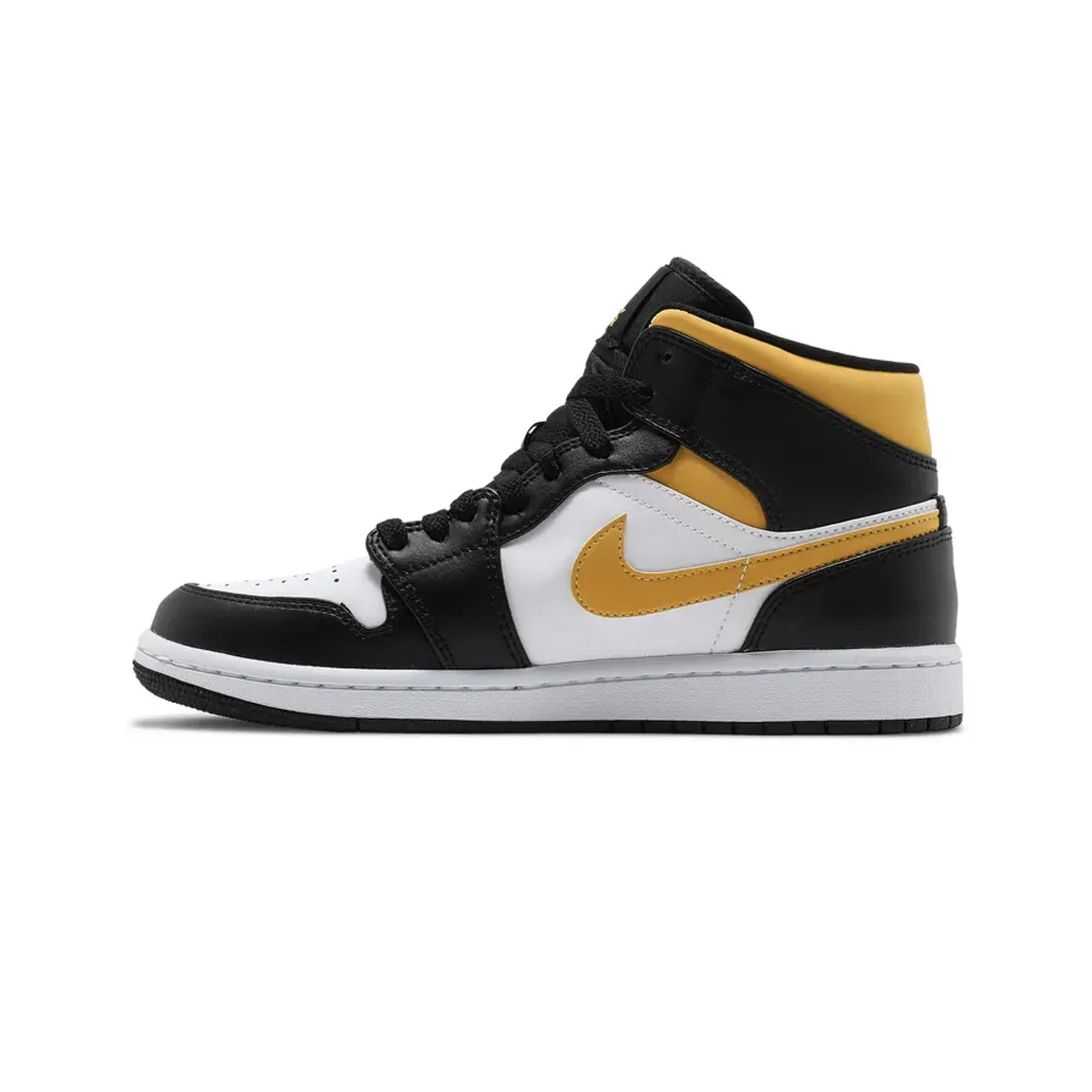 Air Jordan 1 Mid 'White Pollen Black'