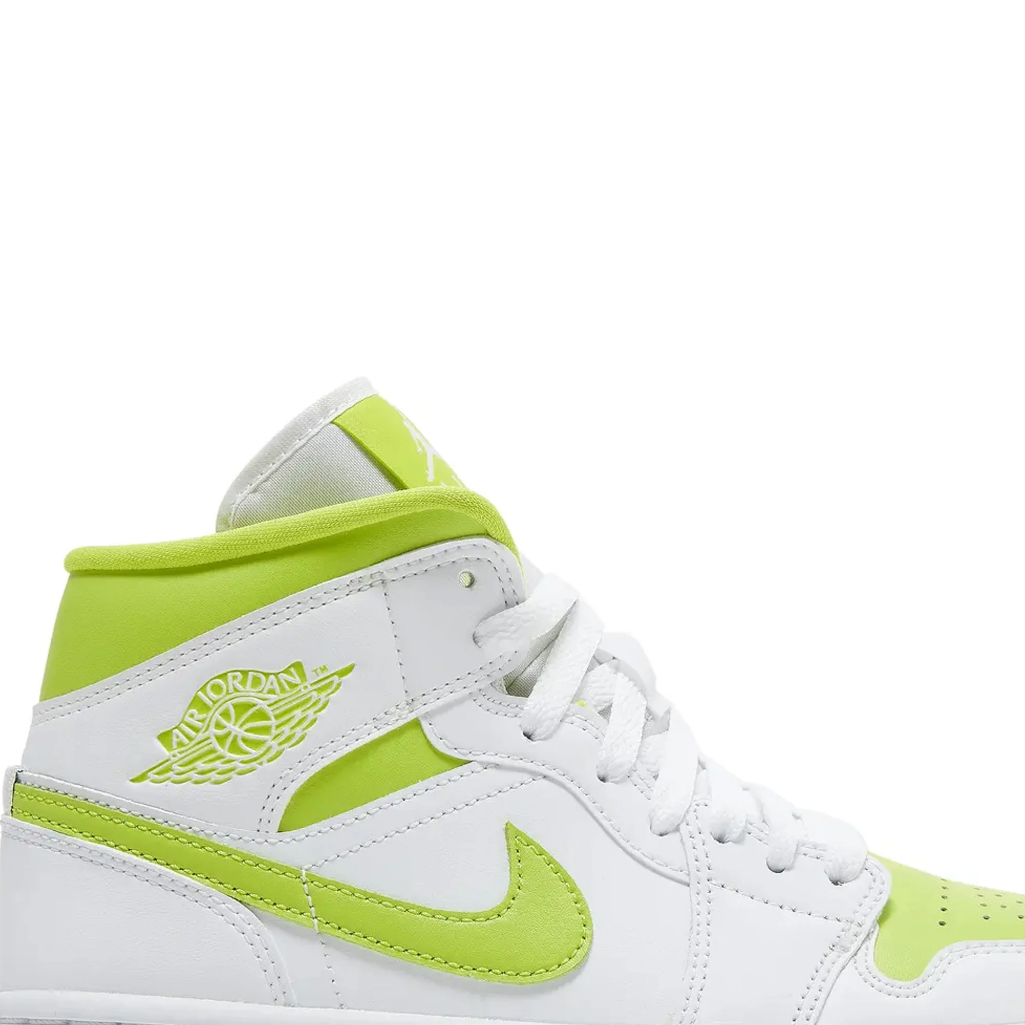 Air Jordan 1 Mid White Lime W (2022)