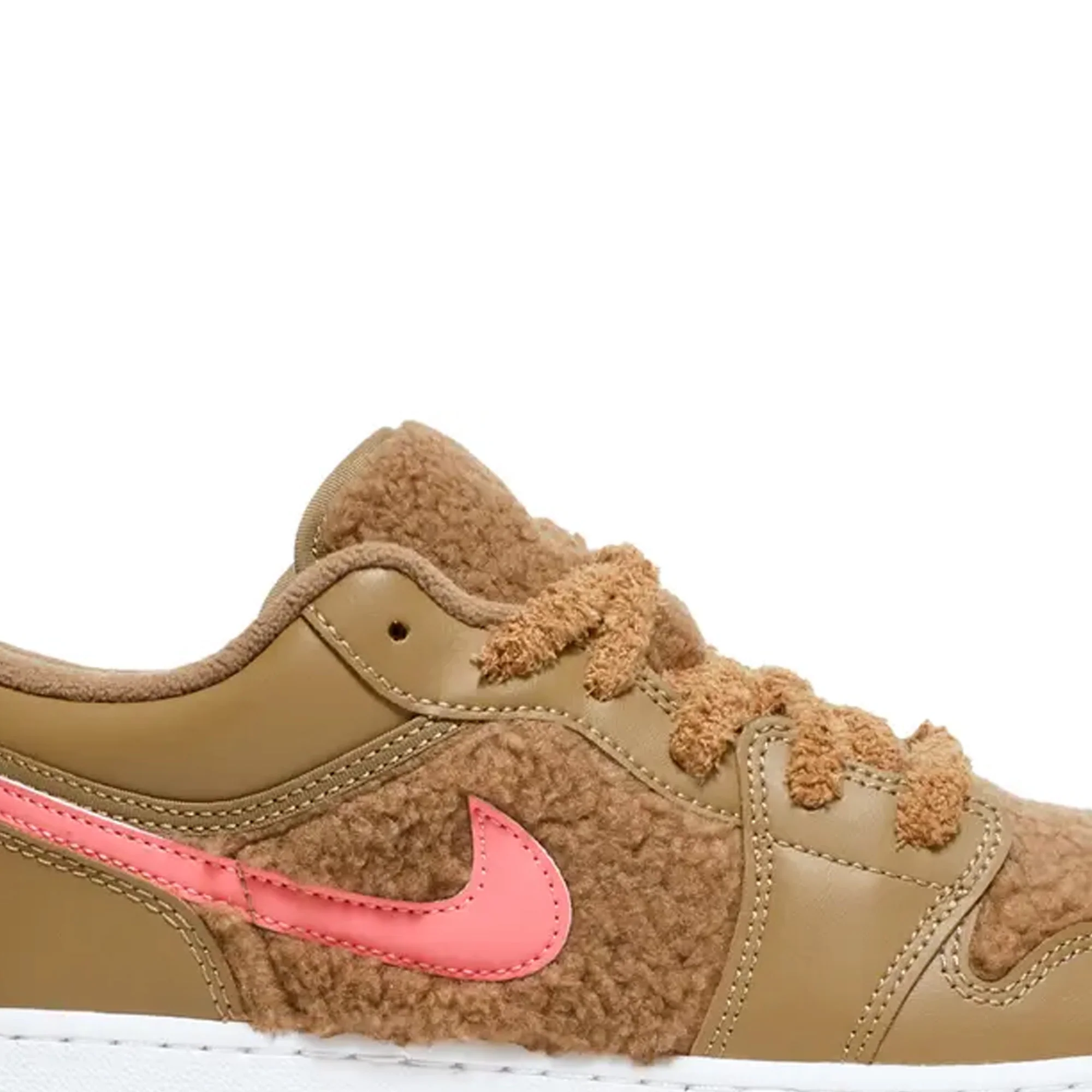 Air Jordan 1 Low Utility 'Teddy Bear' GS (2021)