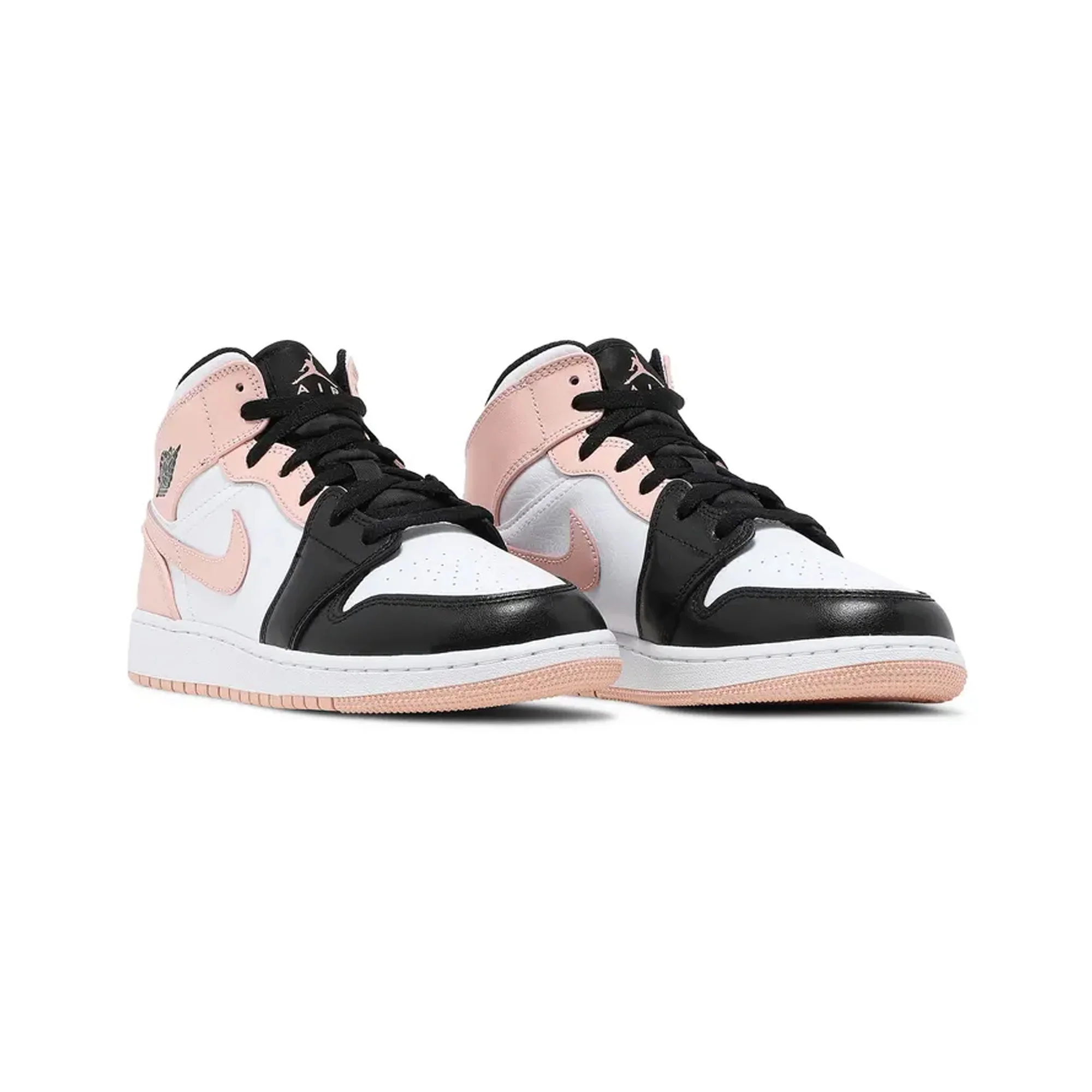 Air Jordan 1 Mid 'Crimson Tint Toe' GS
