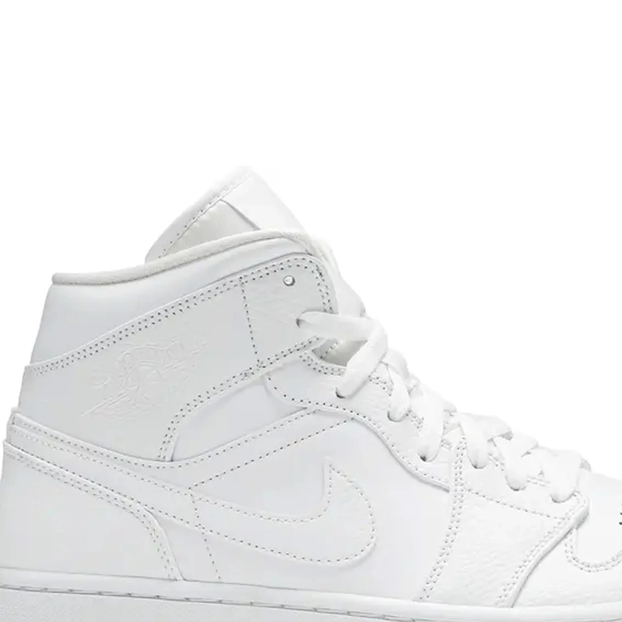 Air Jordan 1 Mid 'Triple White' (2020 / 2021)