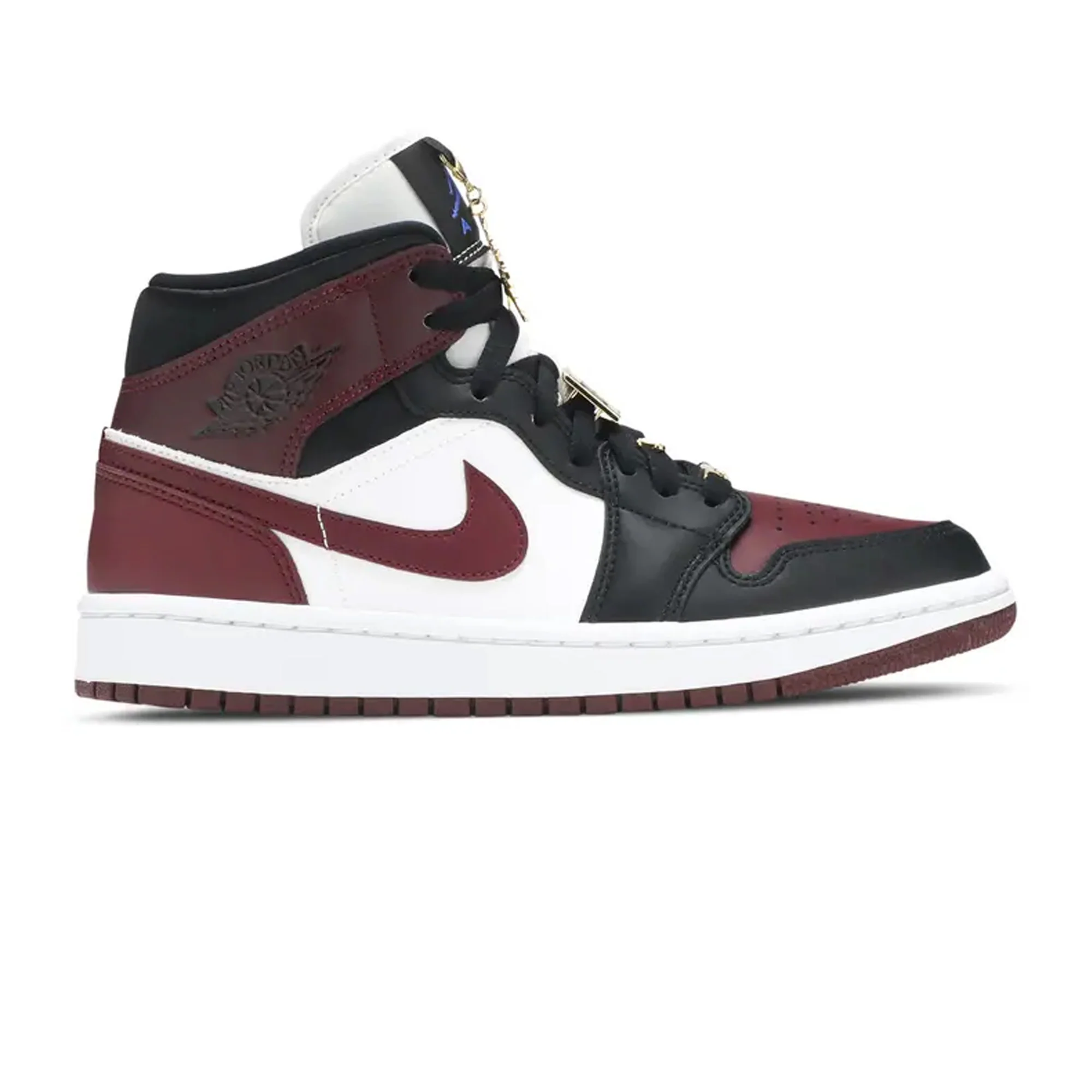 Air Jordan 1 Mid W SE 'Black Dark Beetroot'