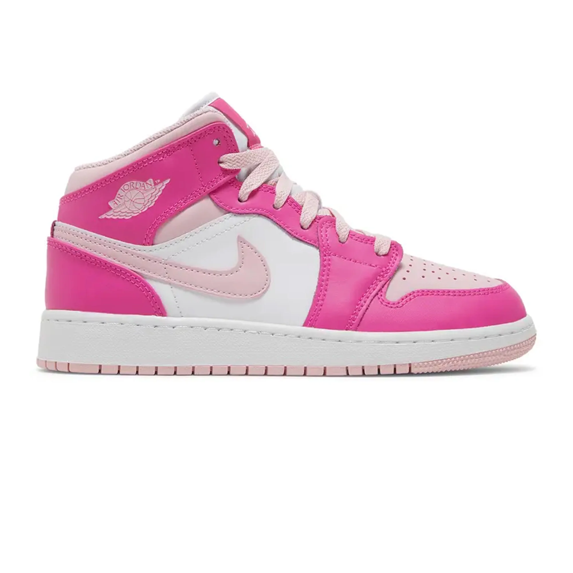 Air Jordan 1 Mid 'Fierce Pink' GS