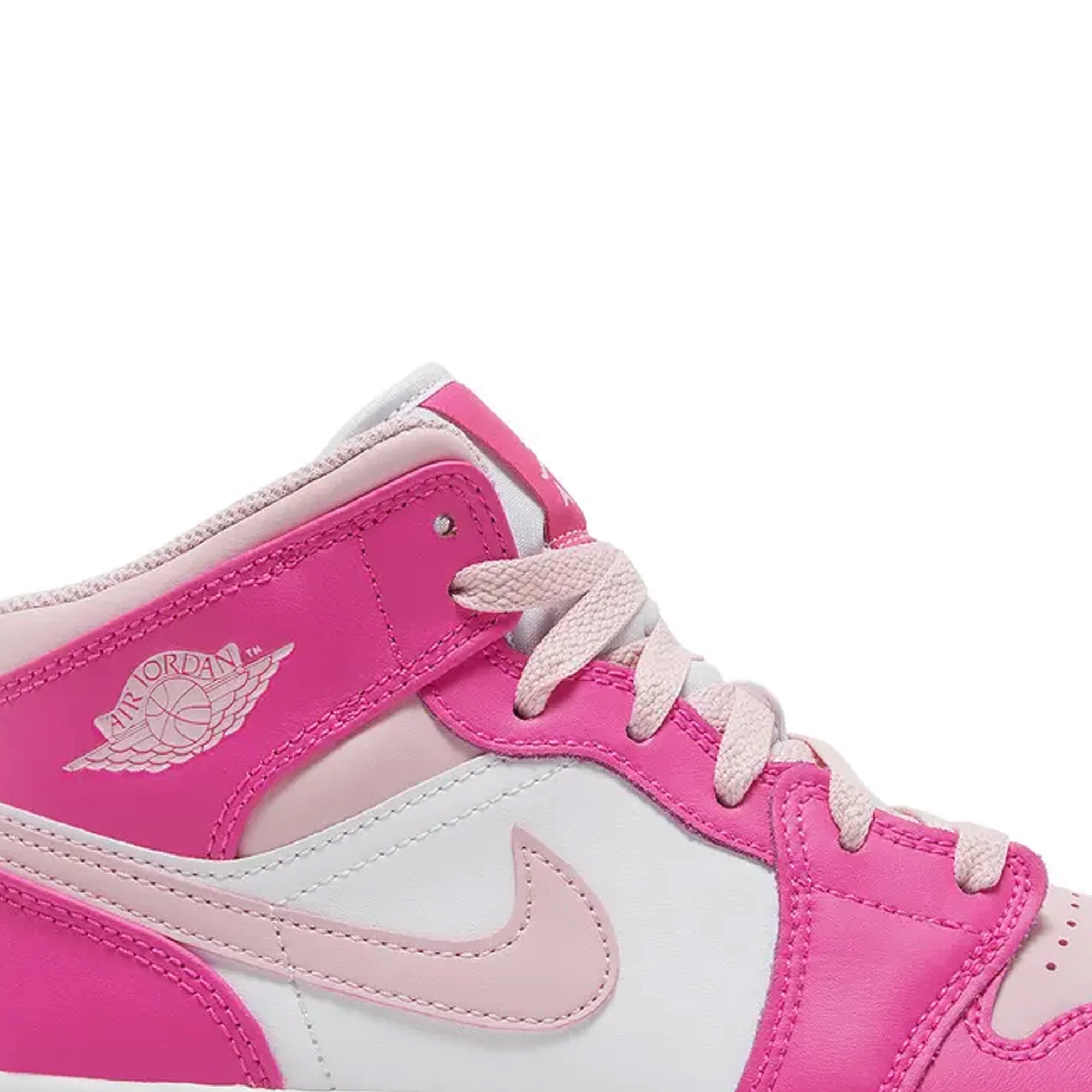 Air Jordan 1 Mid 'Fierce Pink' GS