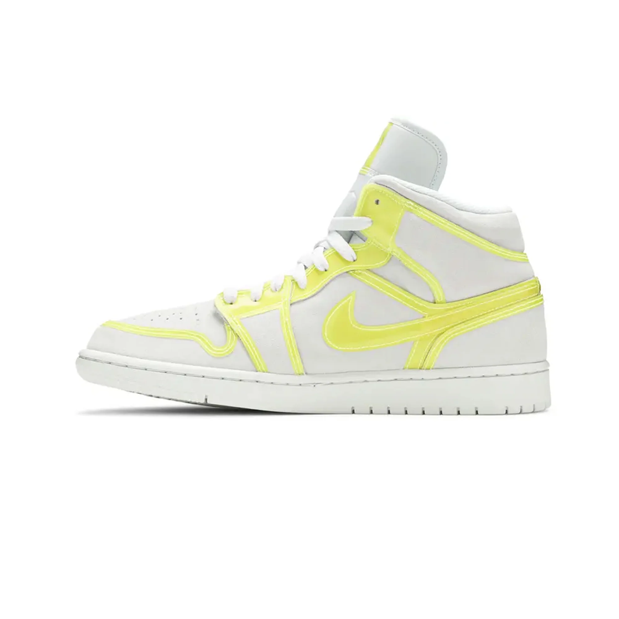 Air Jordan 1 Mid LX 'Off White Opti Yellow' W