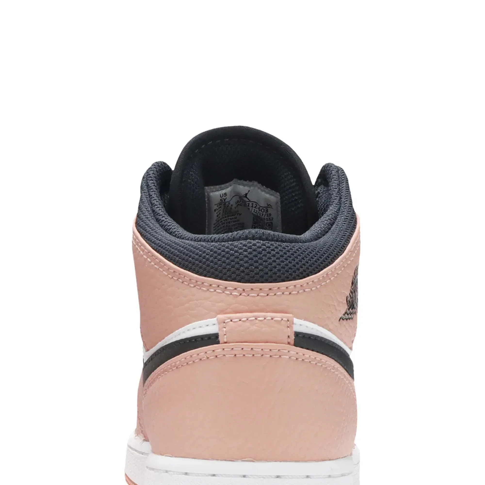 Air Jordan 1 Mid 'Pink Quartz' GS