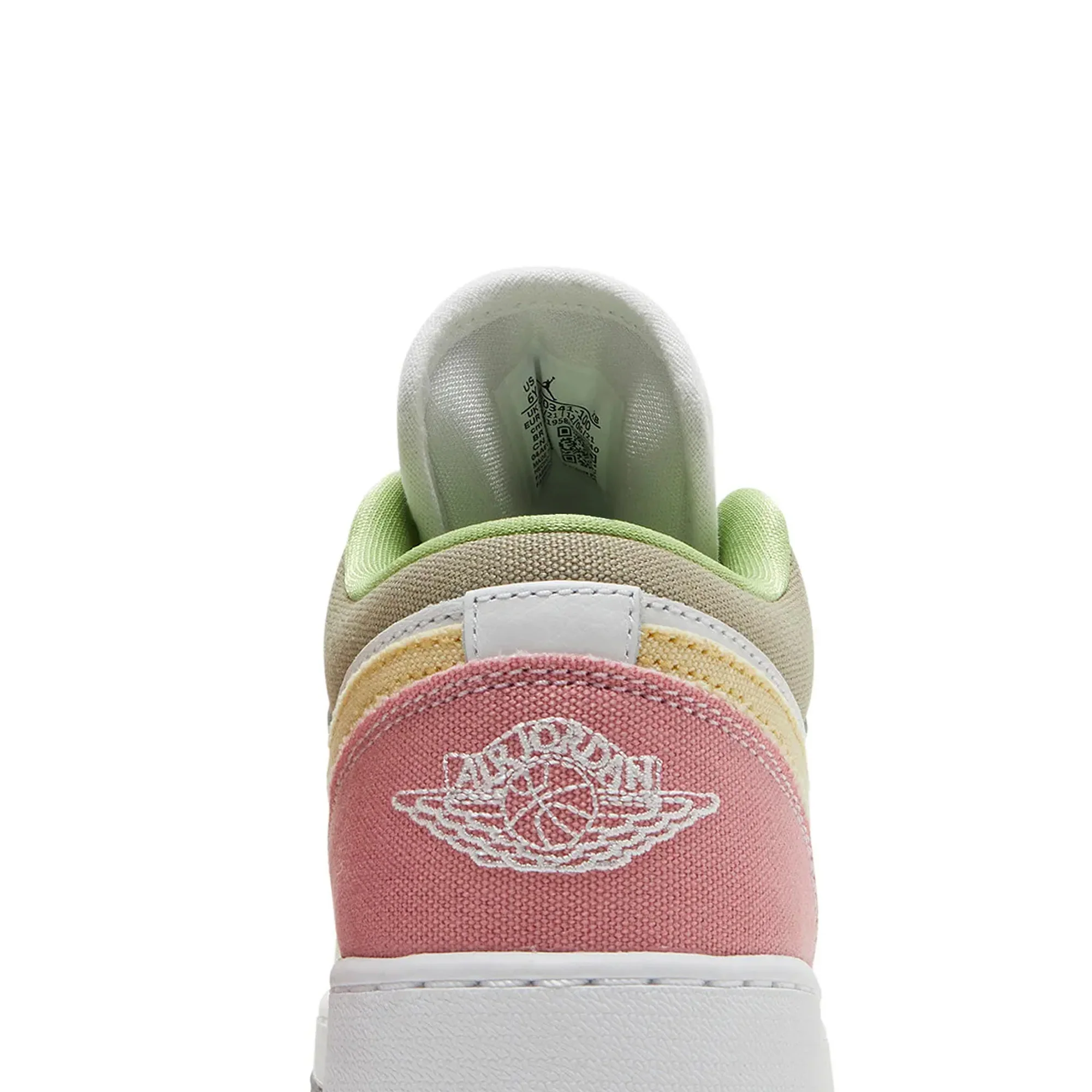 Air Jordan 1 Low 'Pastel Grind Vivid Green' GS (2021)