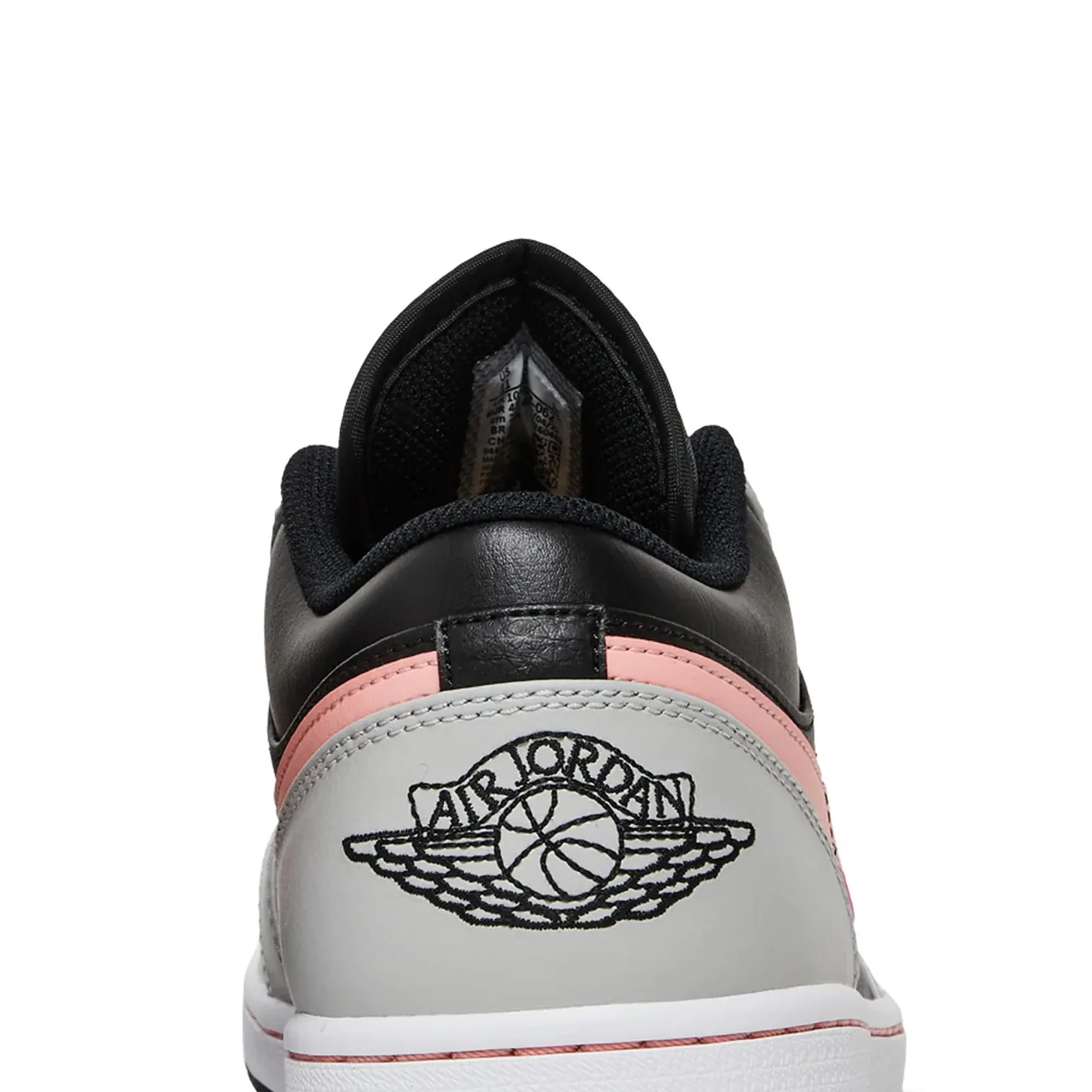 Air Jordan 1 Low 'Black Grey Pink' (2022)