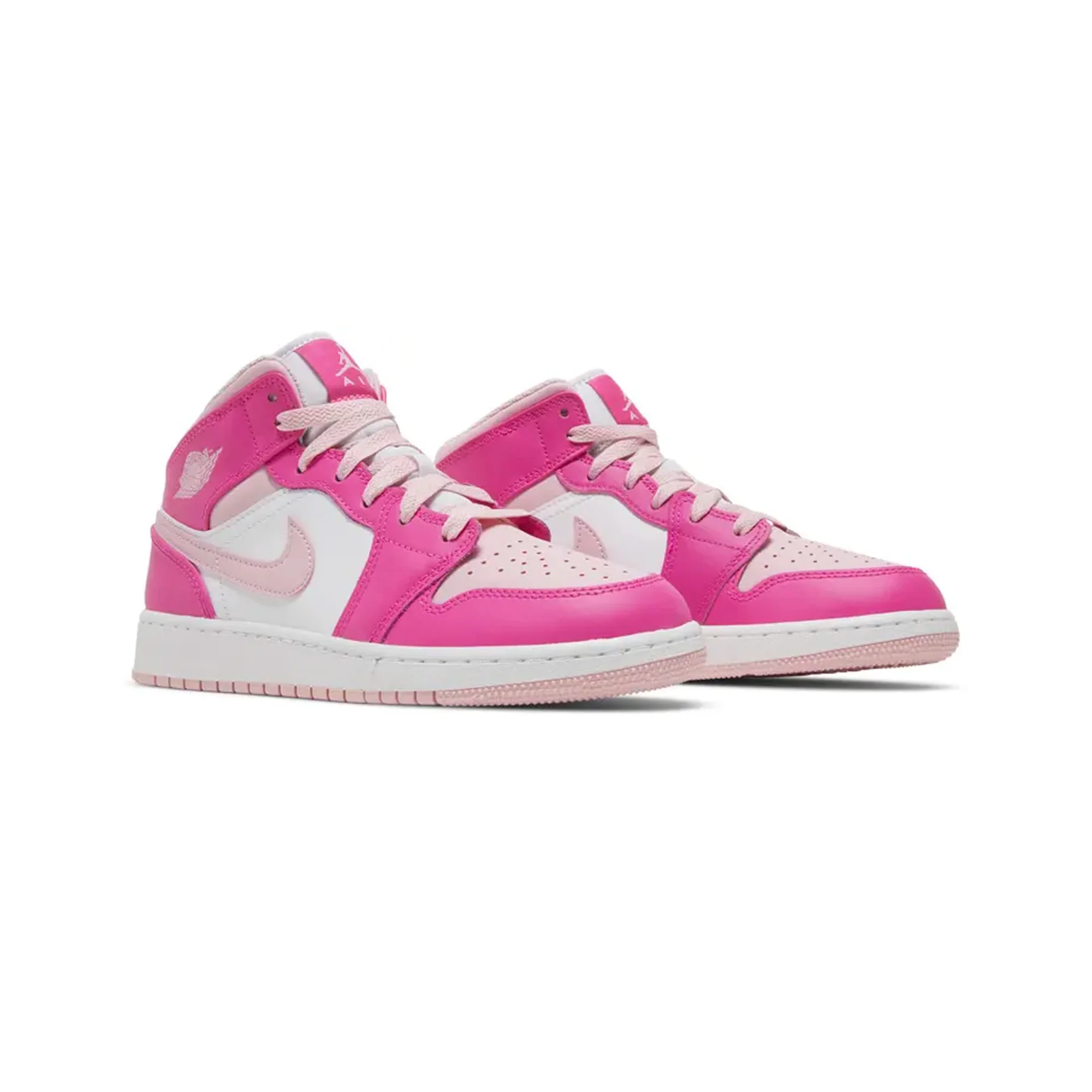 Air Jordan 1 Mid 'Fierce Pink' GS