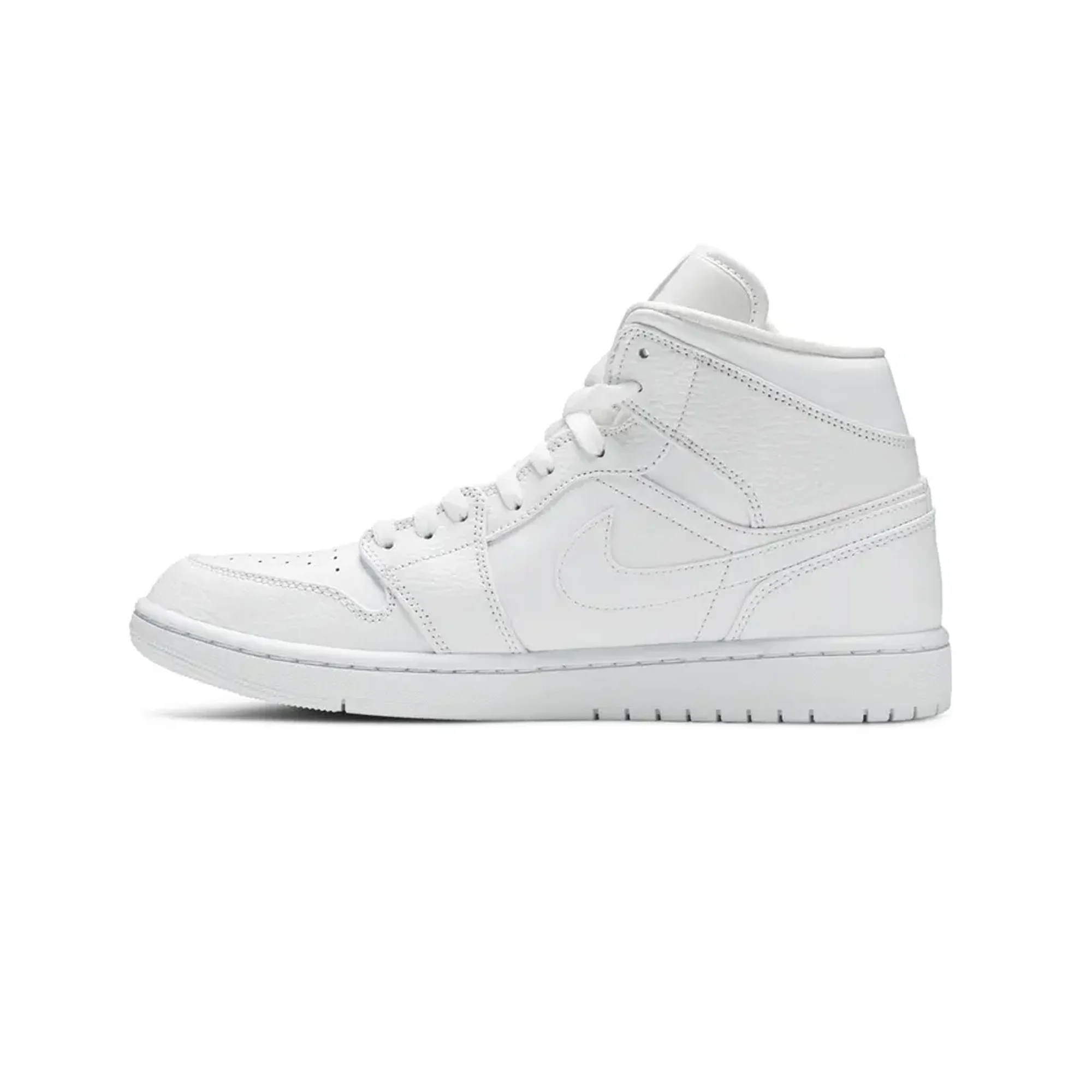 Air Jordan 1 Mid 'Triple White' (2020 / 2021)