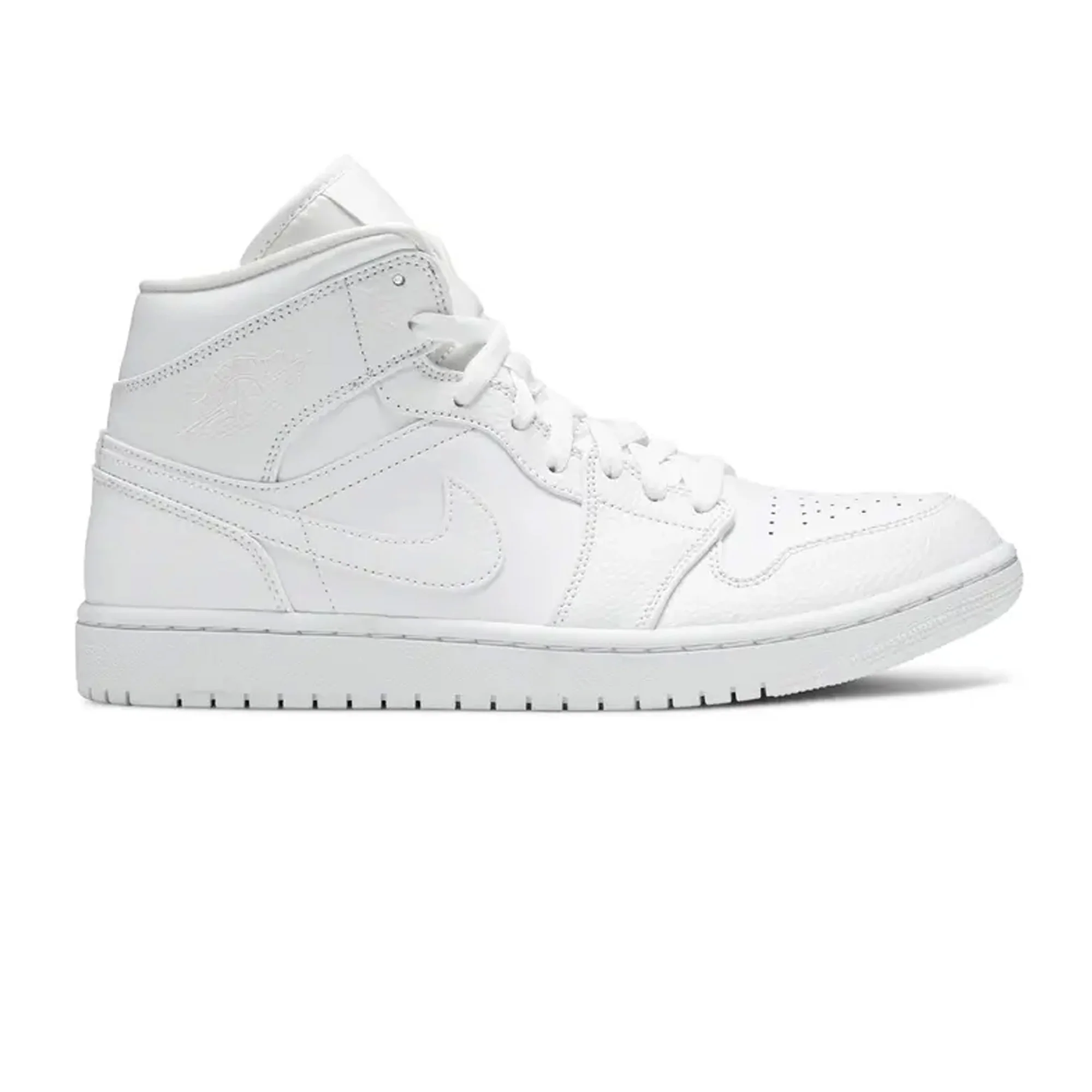 Air Jordan 1 Mid 'Triple White' (2020 / 2021)
