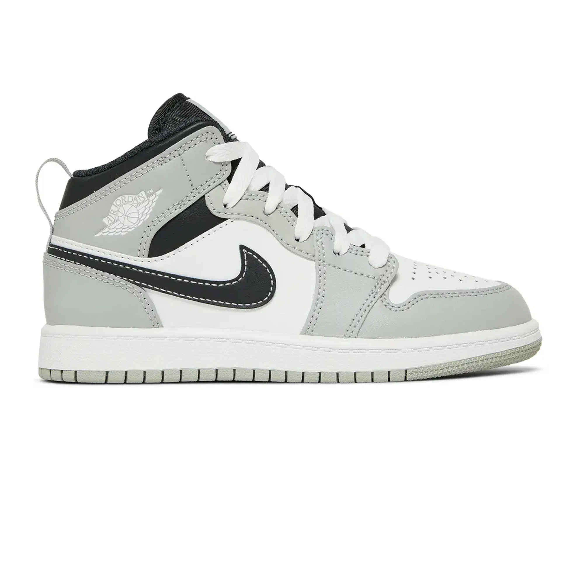 Air Jordan 1 Mid Light Smoke Grey' PS (2022)