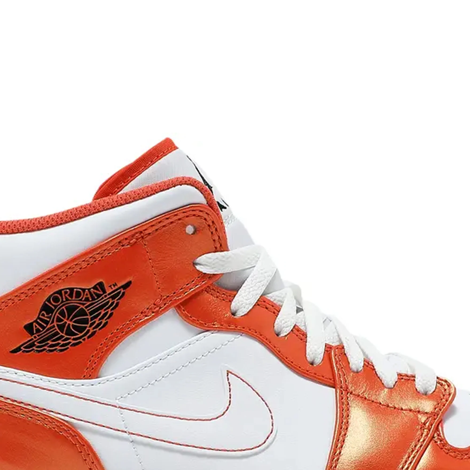 Air Jordan 1 Mid 'Metallic Orange'
