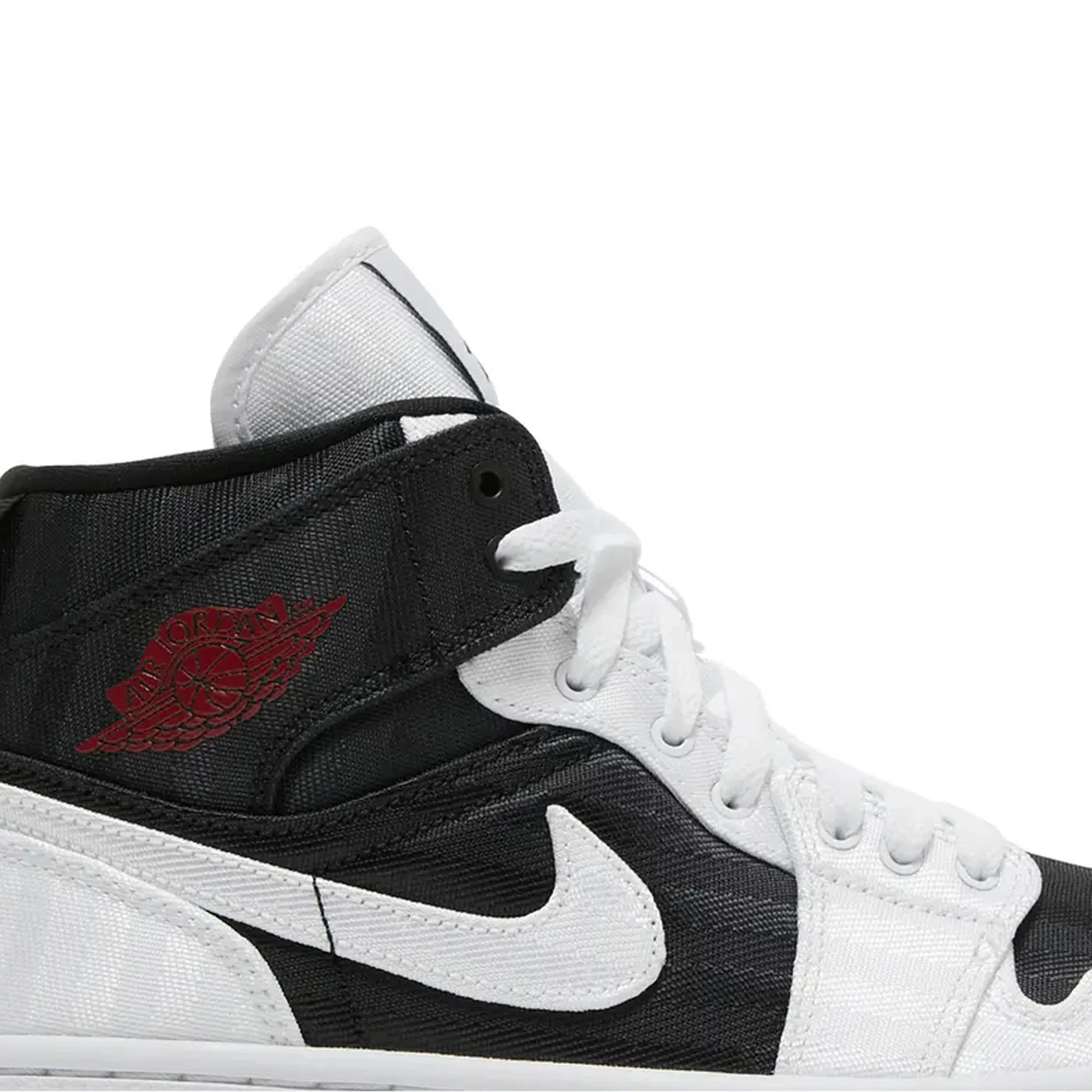 Air Jordan 1 Mid SE Utl 'White Black Red' (2021)