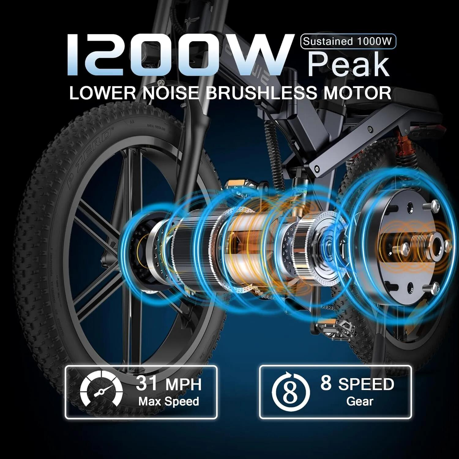 💖 Hot sale $139💥 🔥X26 All Terrain Electric Bike All Terrain Performance Beast🔥