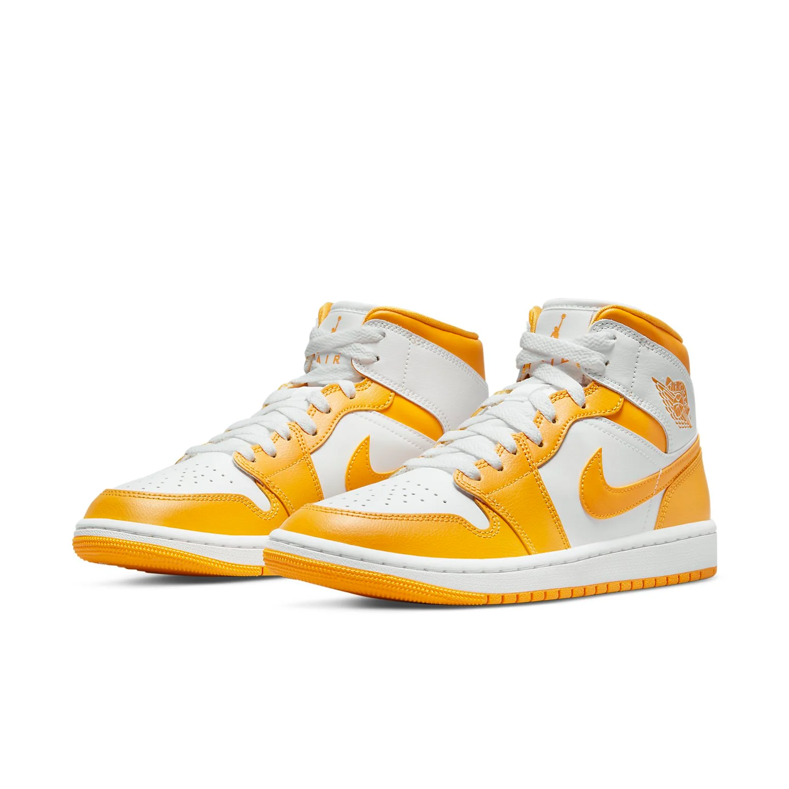 (WMNS) Air Jordan 1 Mid 'University Gold' BQ6472-117