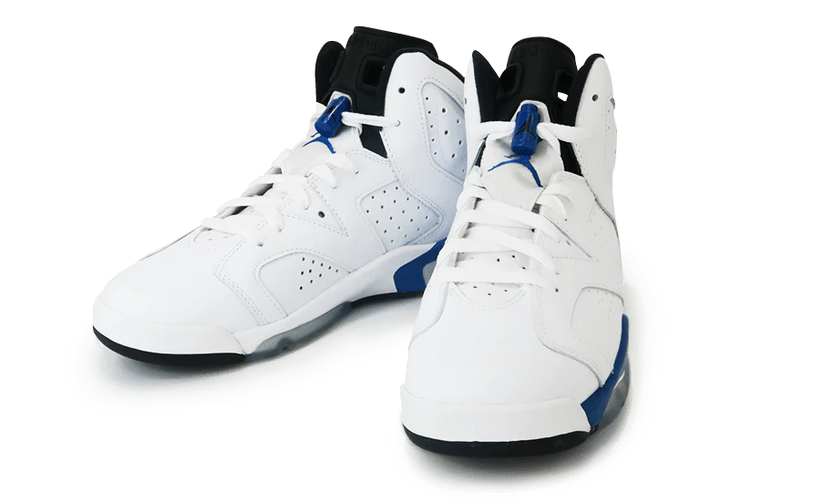 (GS) Air Jordan 6 Retro 'Sport Blue' 384665-107