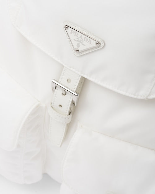 Prada Re-Nylon medium backpack - White