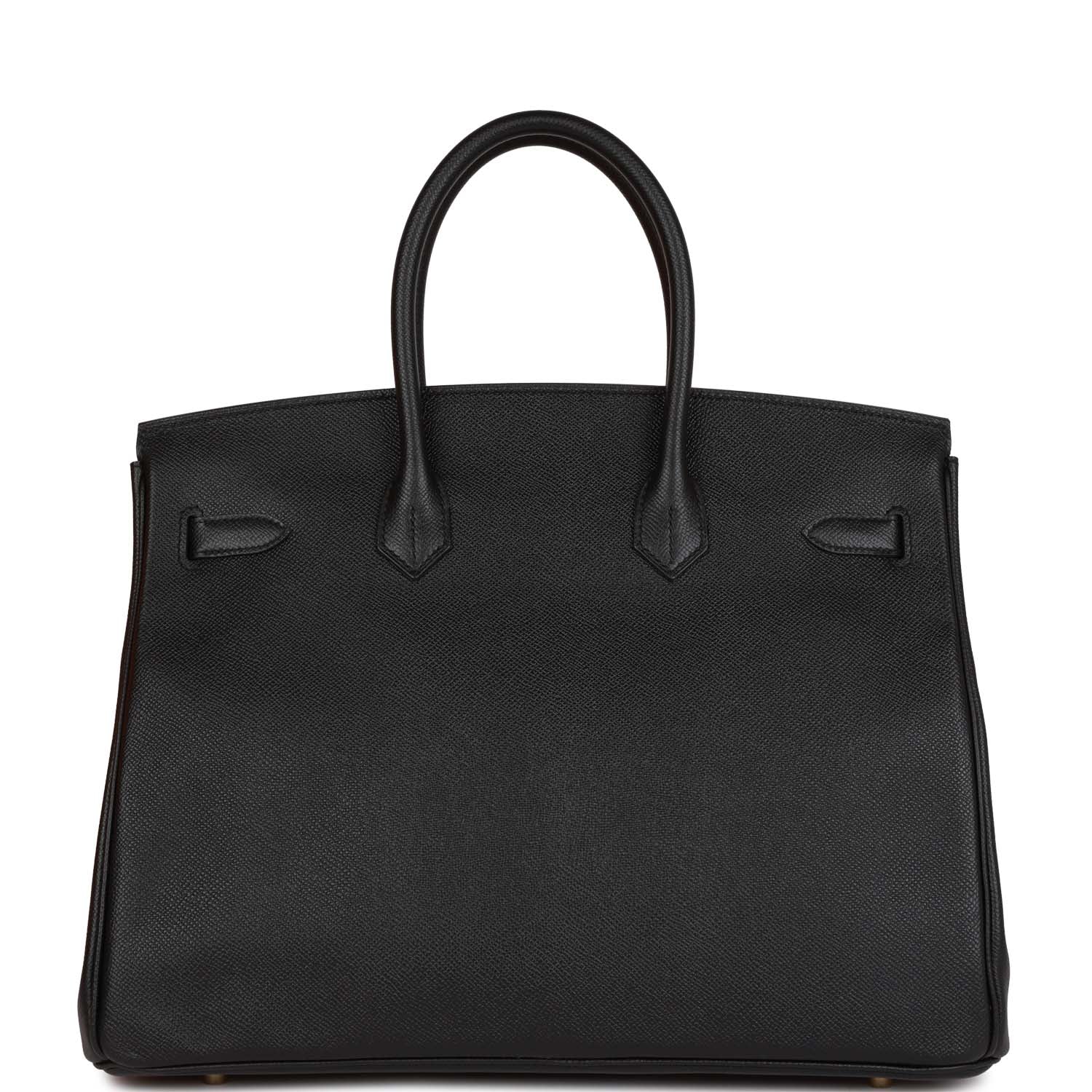 Hermès Birkin 35 Black Epsom Gold Hardware