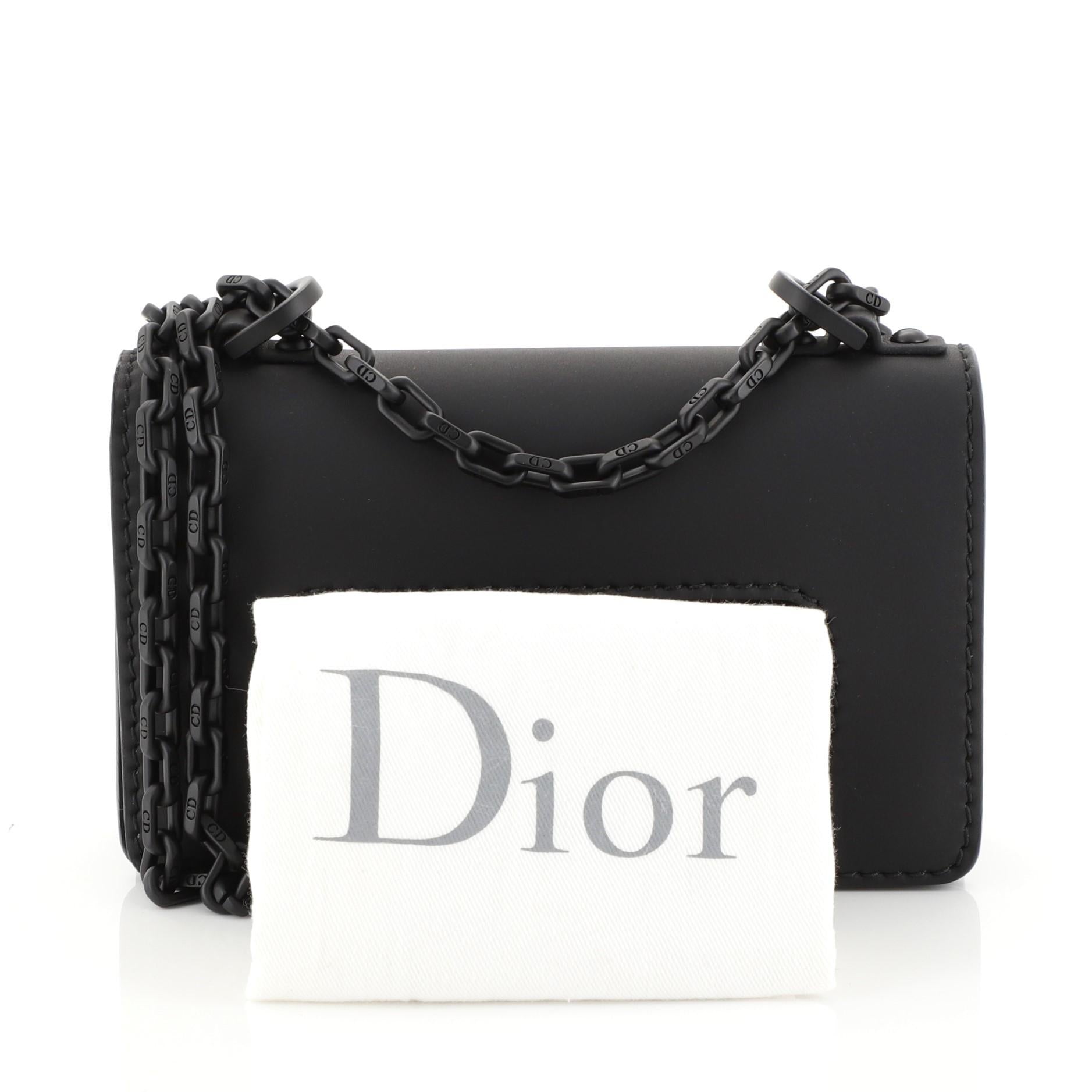 Christian Dior Ultra Matte J'adior Flap Bag Matte Calfskin Mini