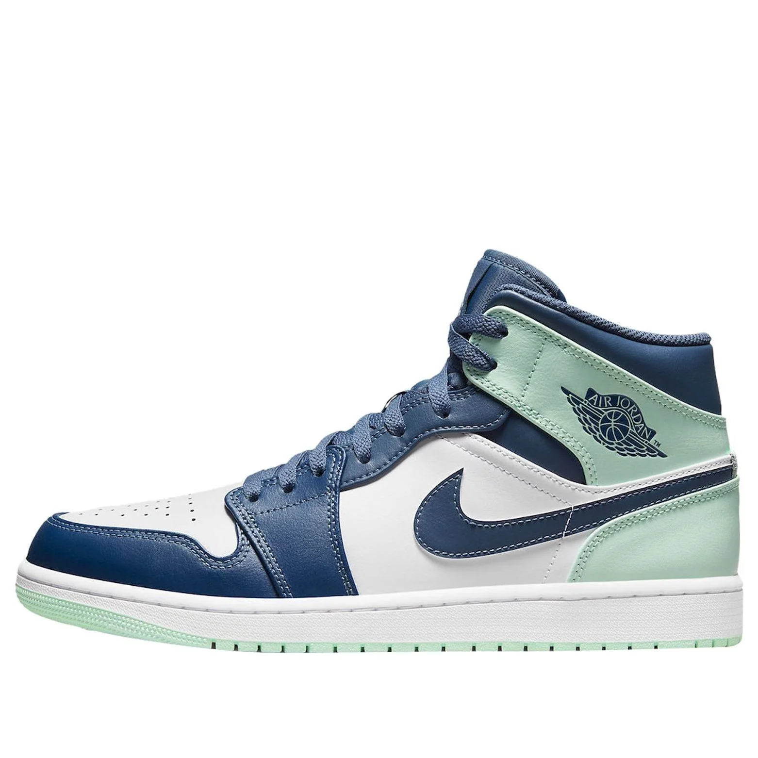 Air Jordan 1 Mid 'Blue Mint' 554724-413
