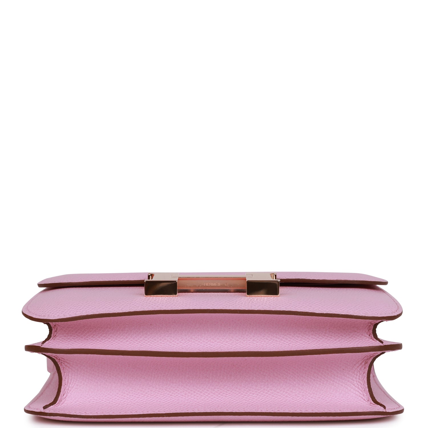Hermès Constance 18 Mauve Sylvestre Epsom Rose Gold Hardware