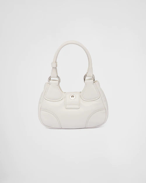 Prada Moon padded nappa-leather bag - White
